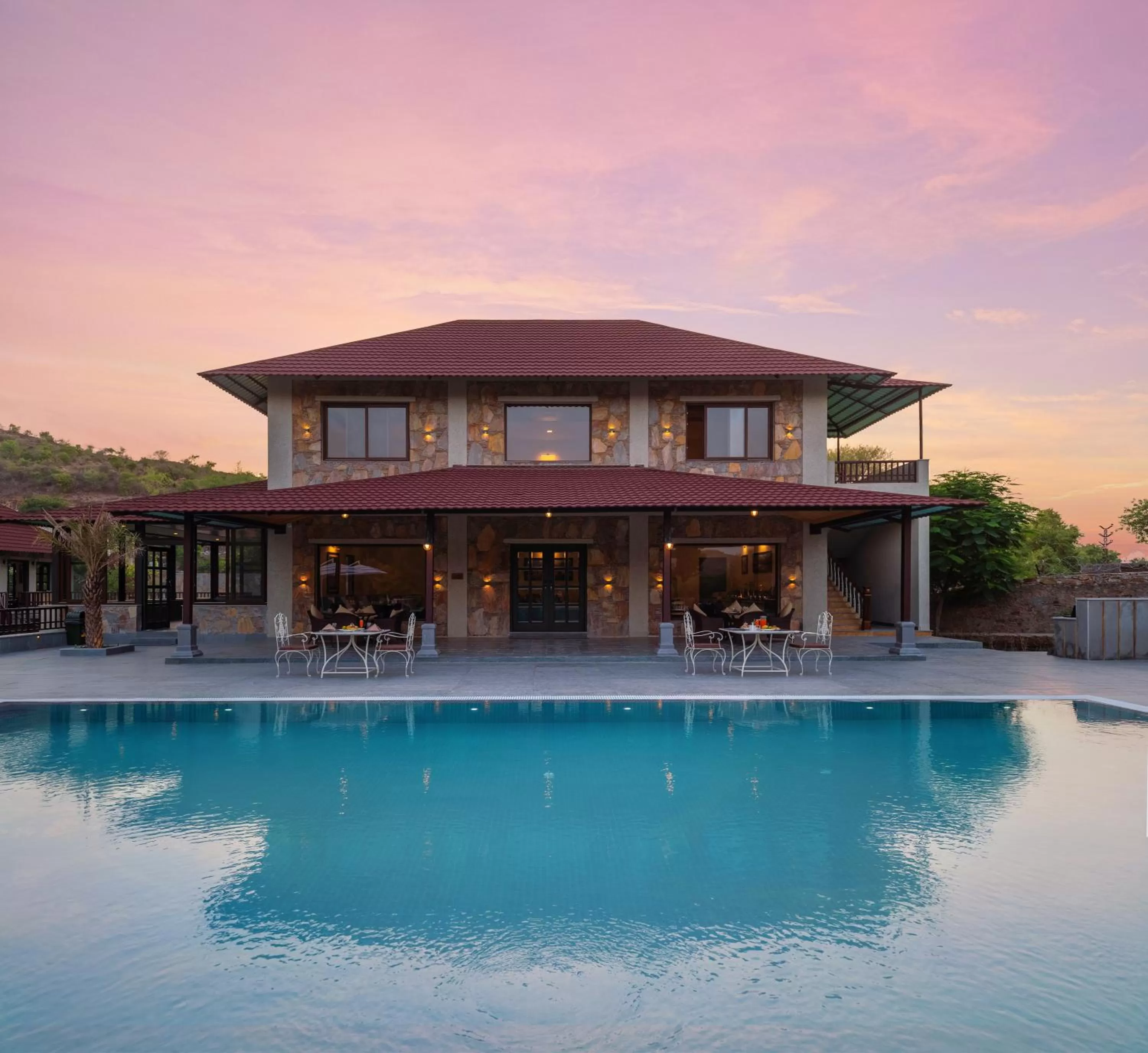 Property building in Sarasiruham Resort - Private Pool Villa in Udaipur