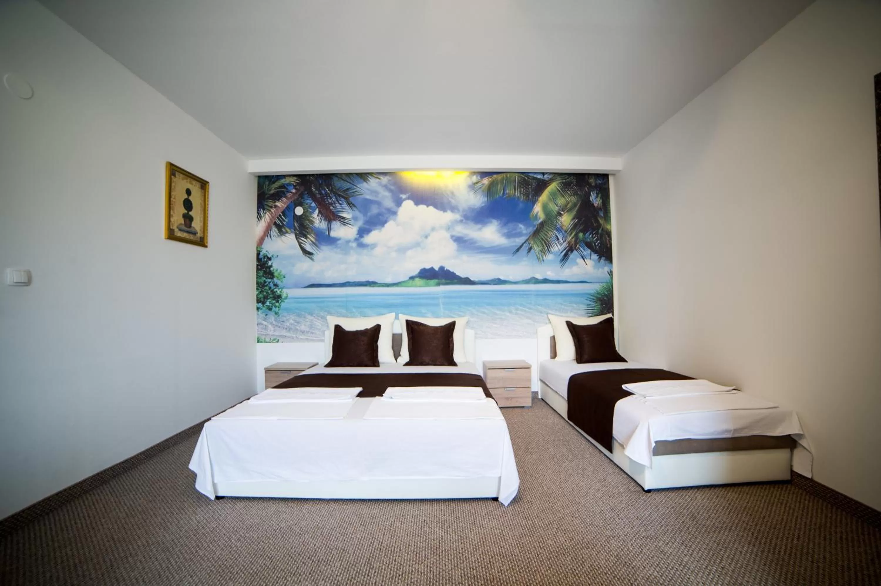 Photo of the whole room, Bed in Motel Aura