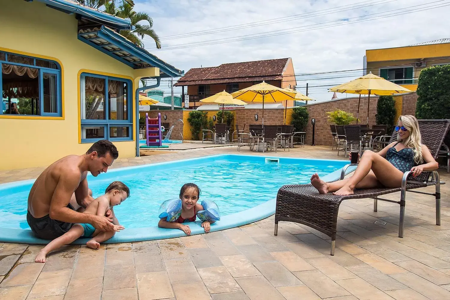 Swimming Pool in Vila Olaria Hotel