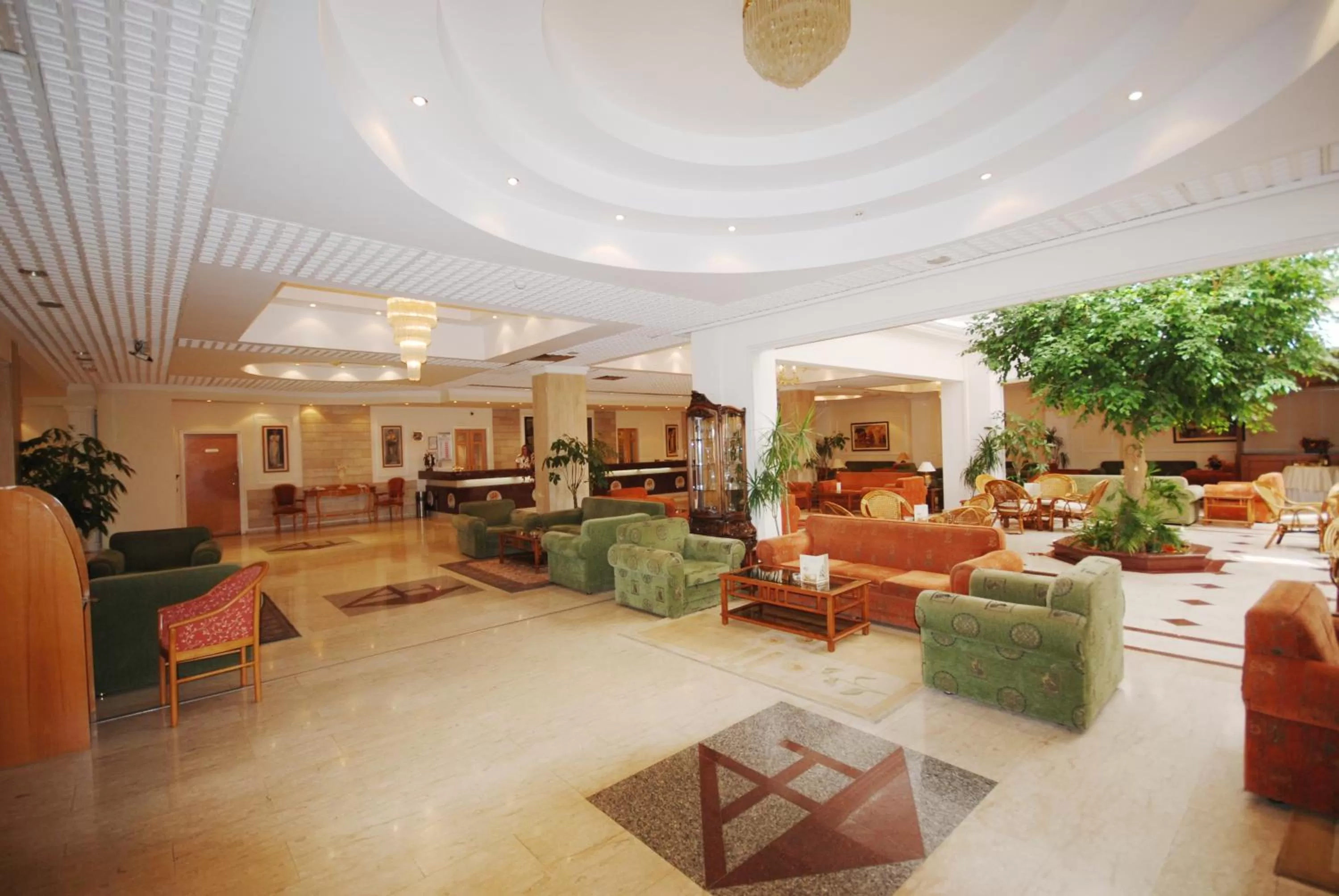 Lobby or reception in Avlida Hotel