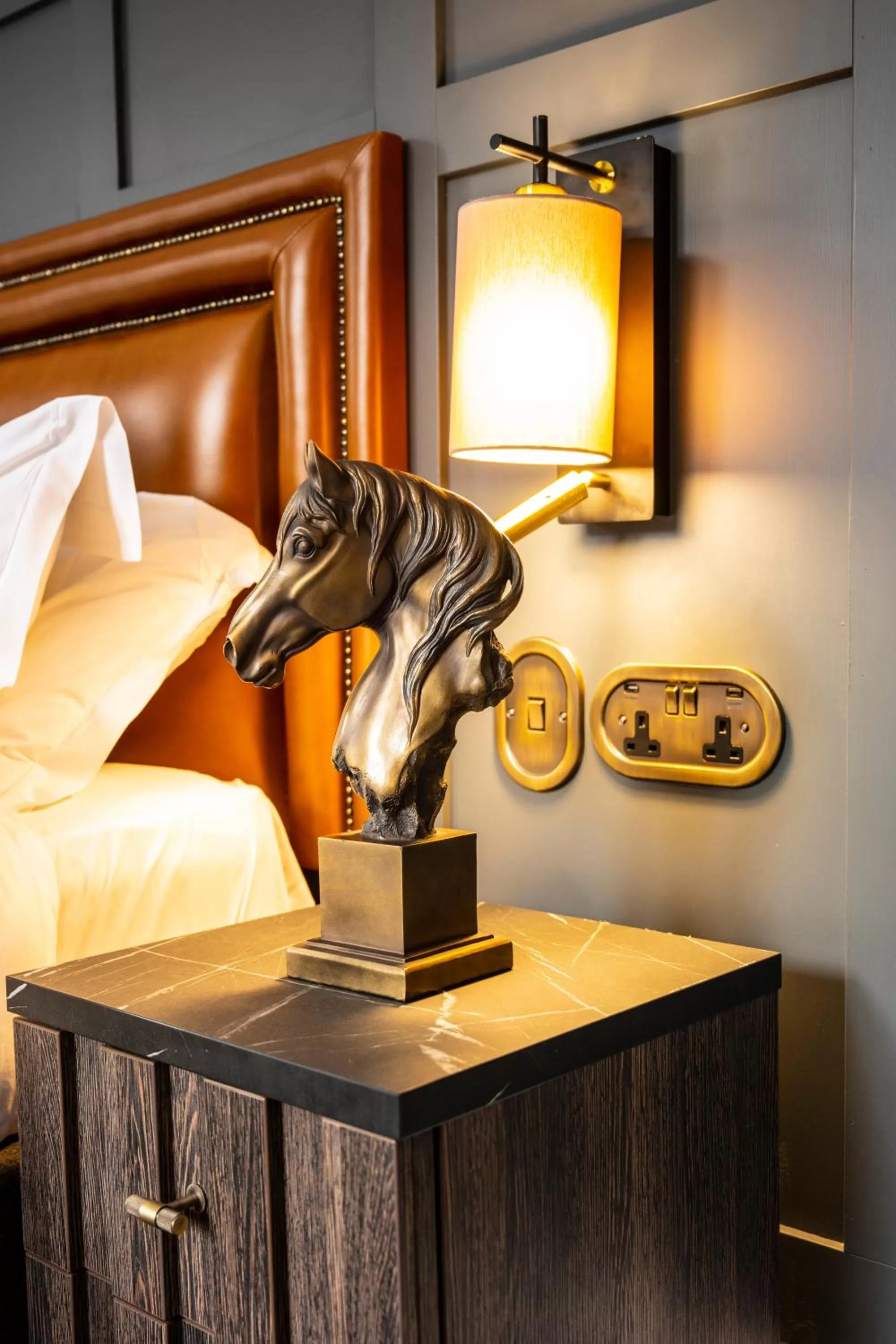 Bedroom in Skeabost House Hotel