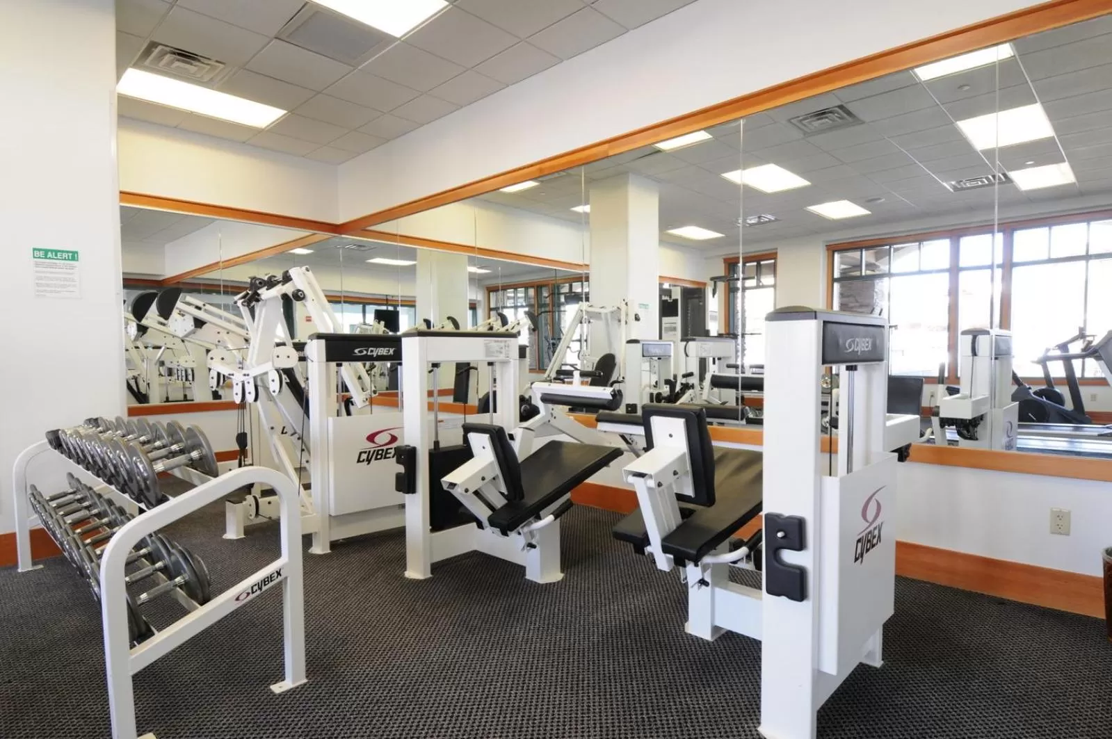 Fitness centre/facilities in Summit Hotel at Big Sky Resort