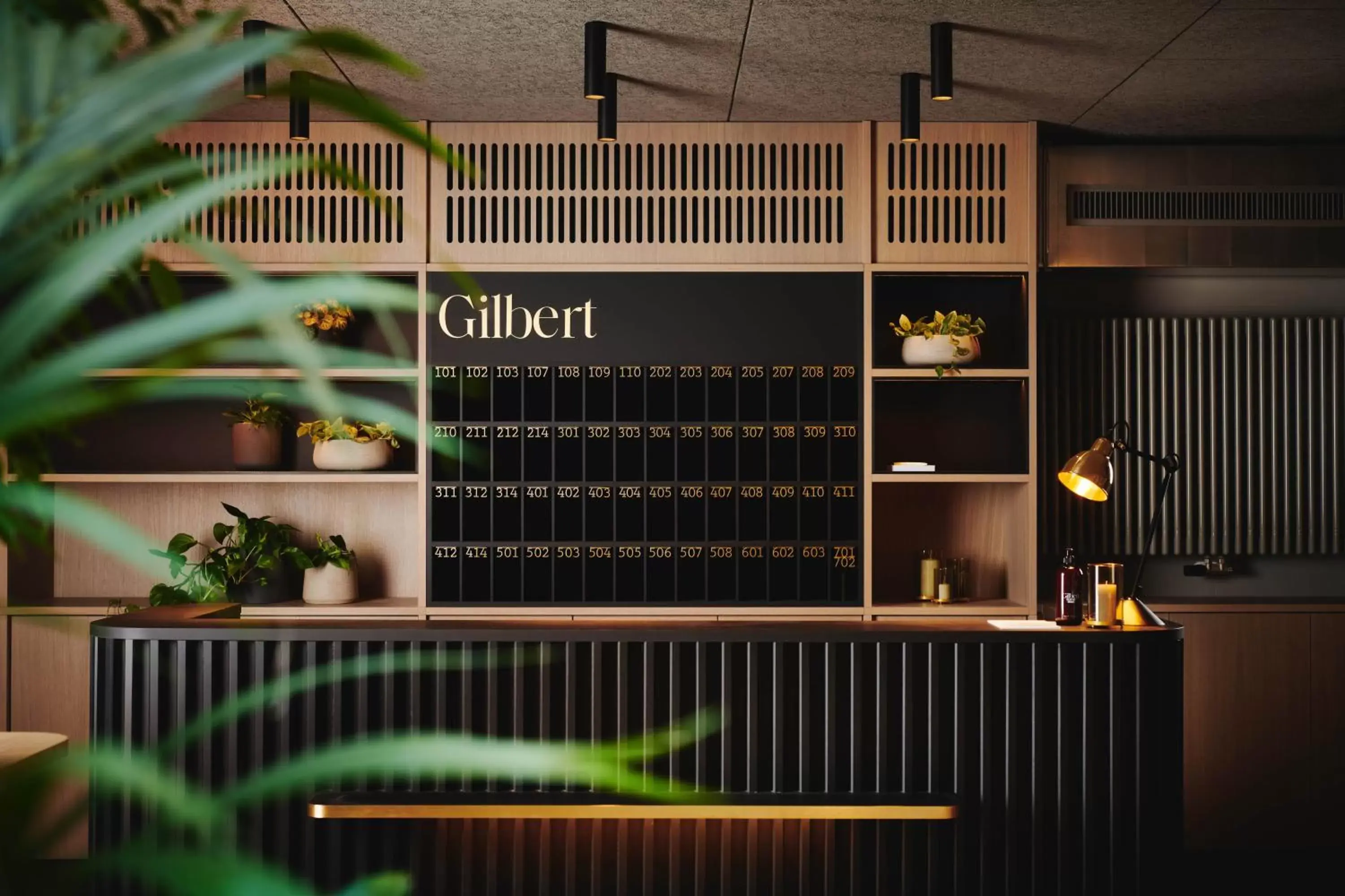 Lobby or reception in Hotel Gilbert Lobby or reception in Hotel Gilbert