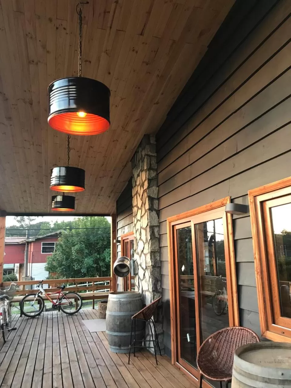 Balcony/Terrace in Hotel 381 Panguipulli