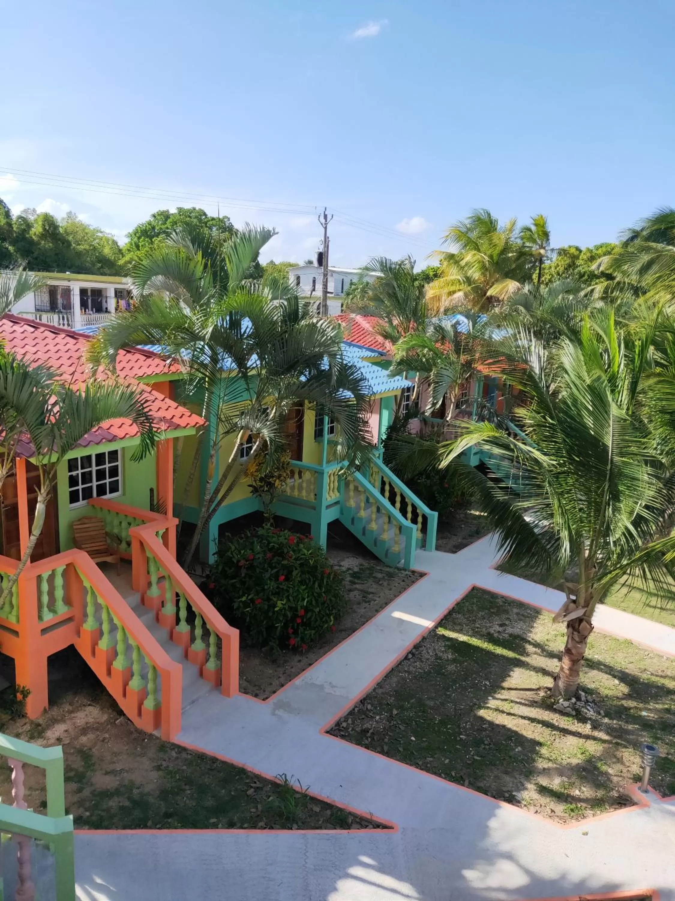 Garden view in Sunshine View Hotel and Restaurant