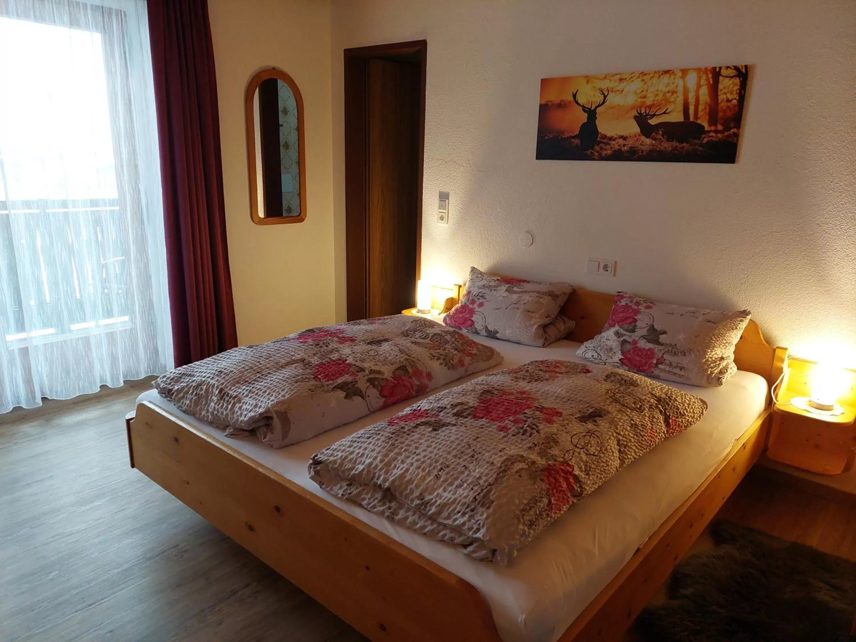 Bed in Pension Wildental