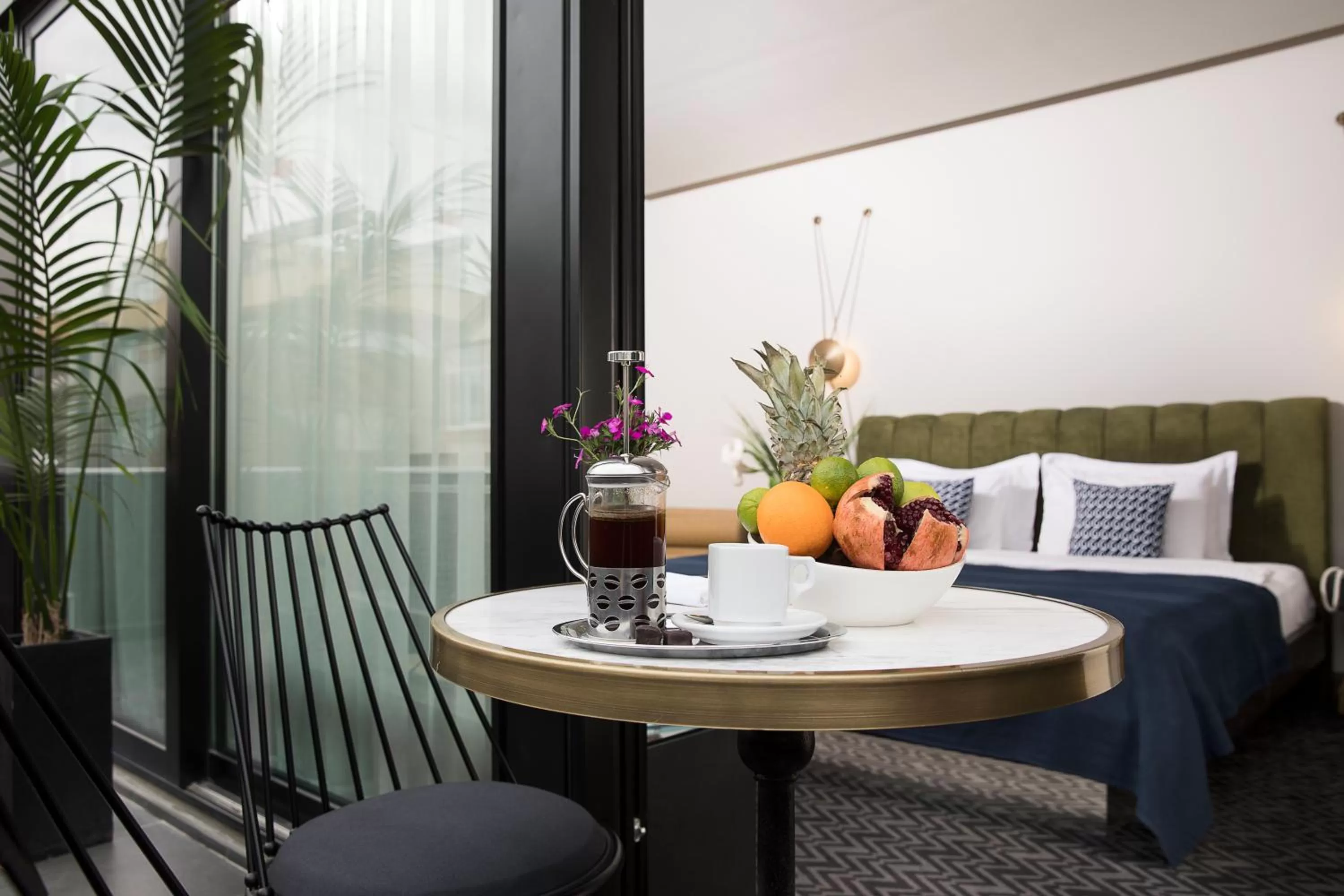 Food and drinks, Bed in Nabu Hotel Karaköy