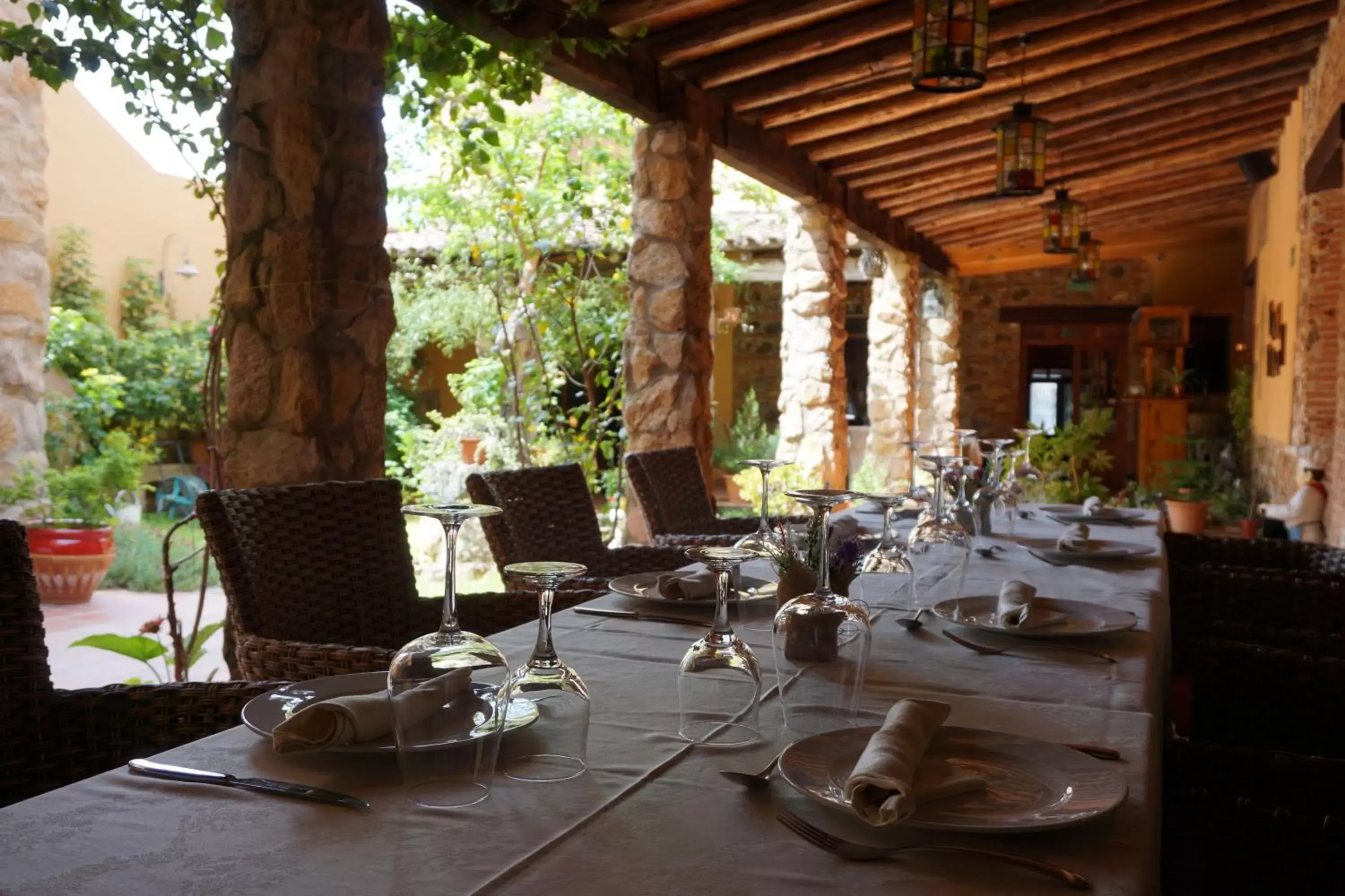 Garden, Restaurant/Places to Eat in Hotel Rural Cerro Principe