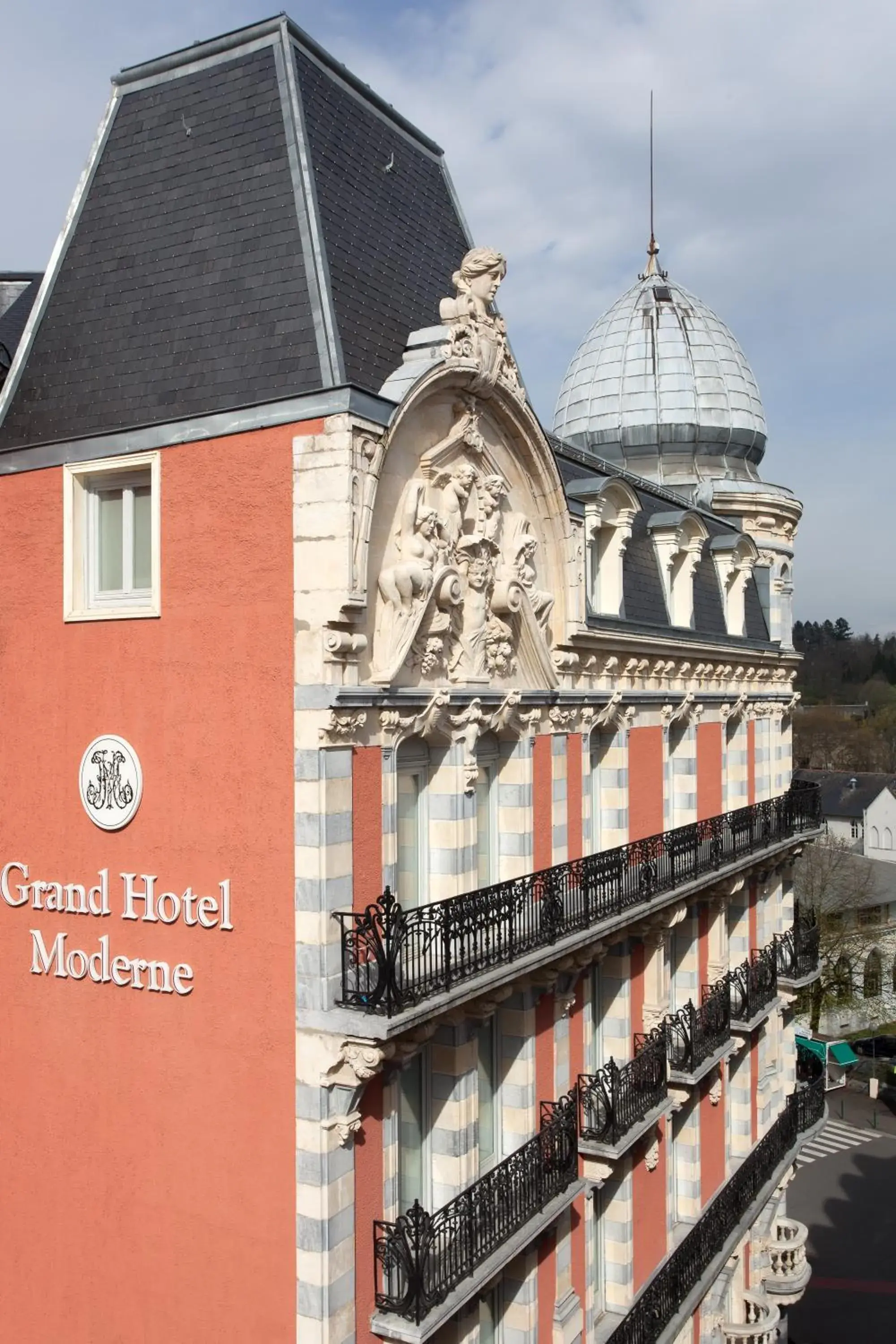 Balcony/Terrace, Property Building in Grand Hôtel Moderne