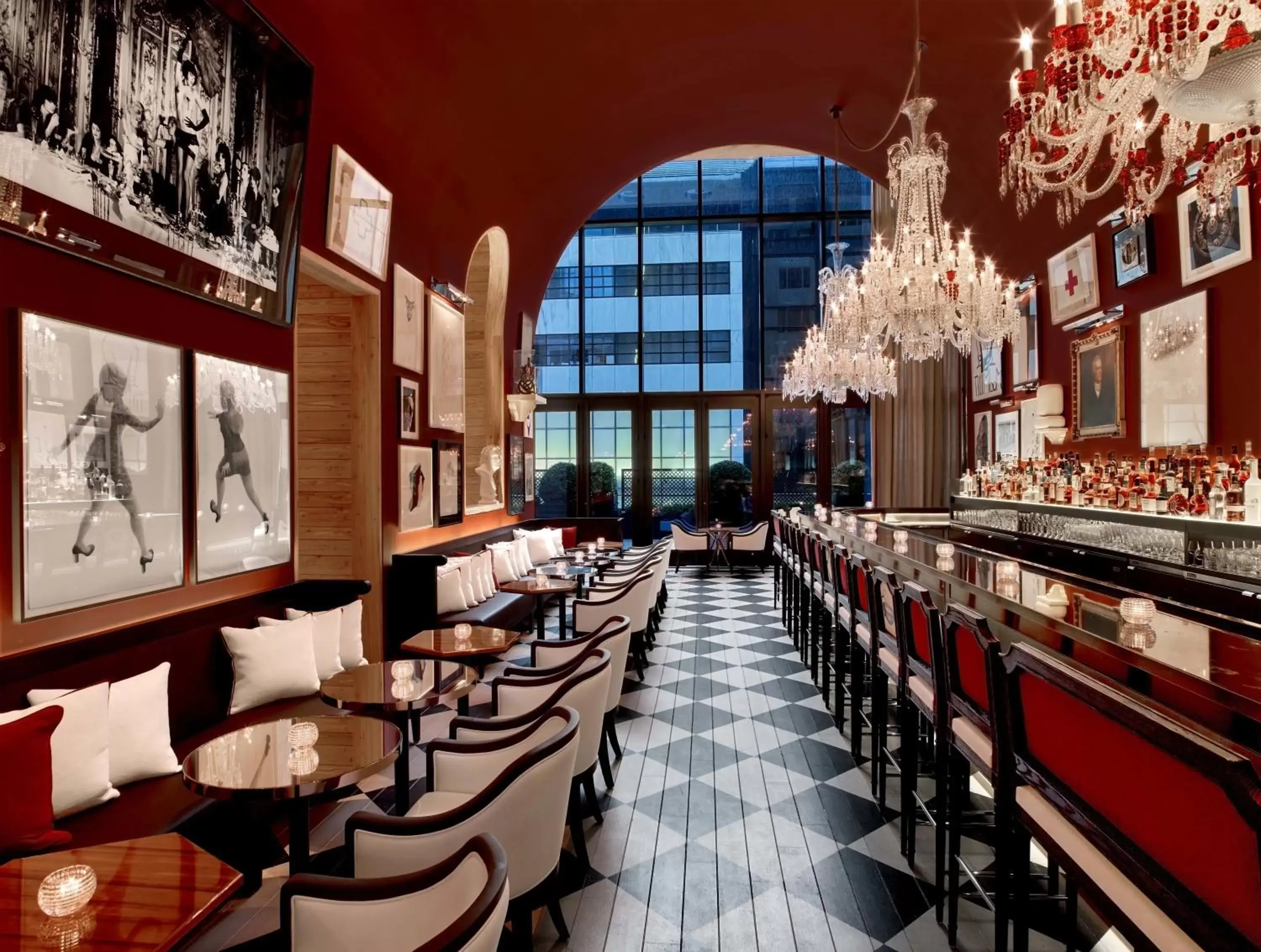 Lounge or bar, Restaurant/Places to Eat in Baccarat Hotel and Residences New York