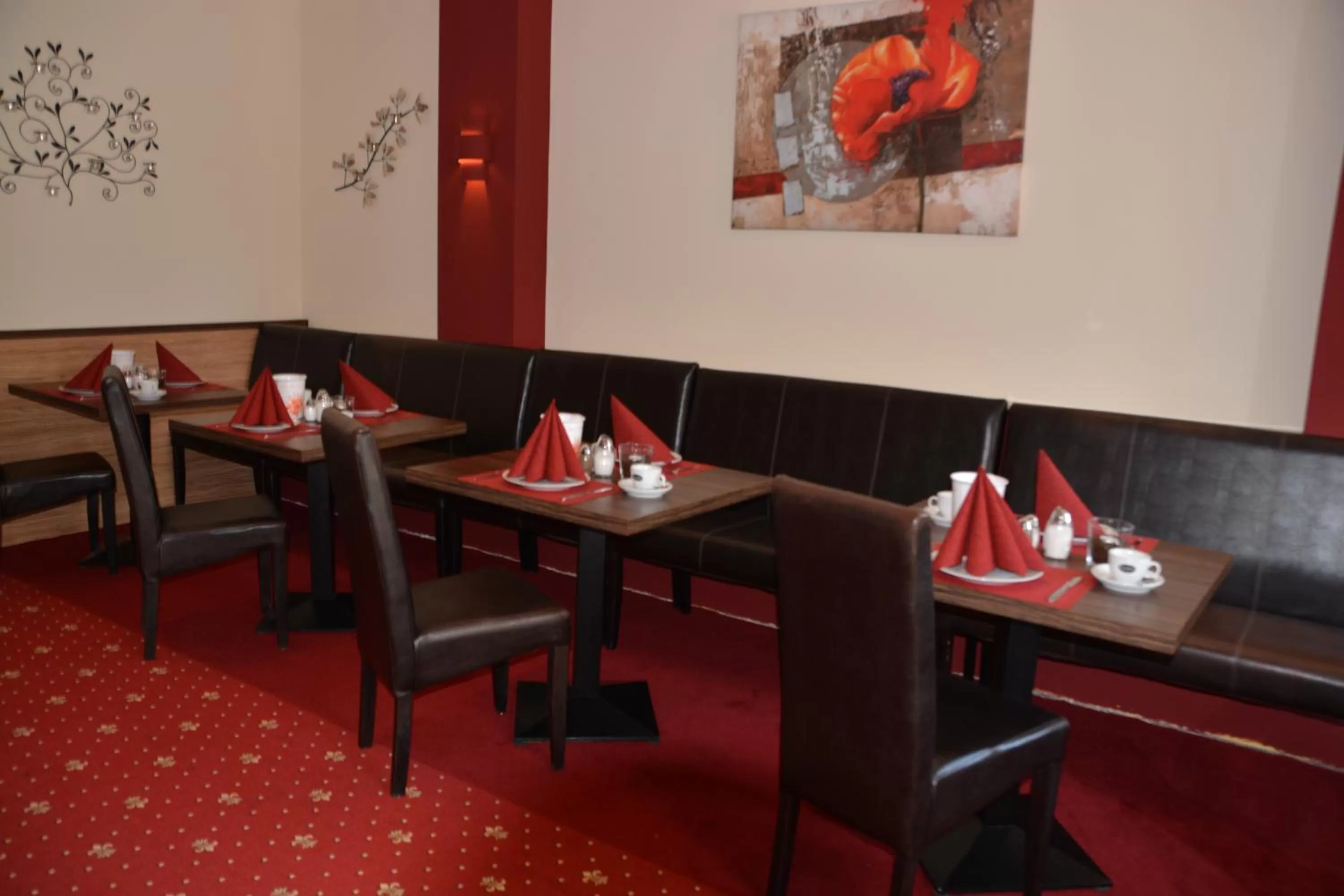 Dining area in Altstadthotel Harburg