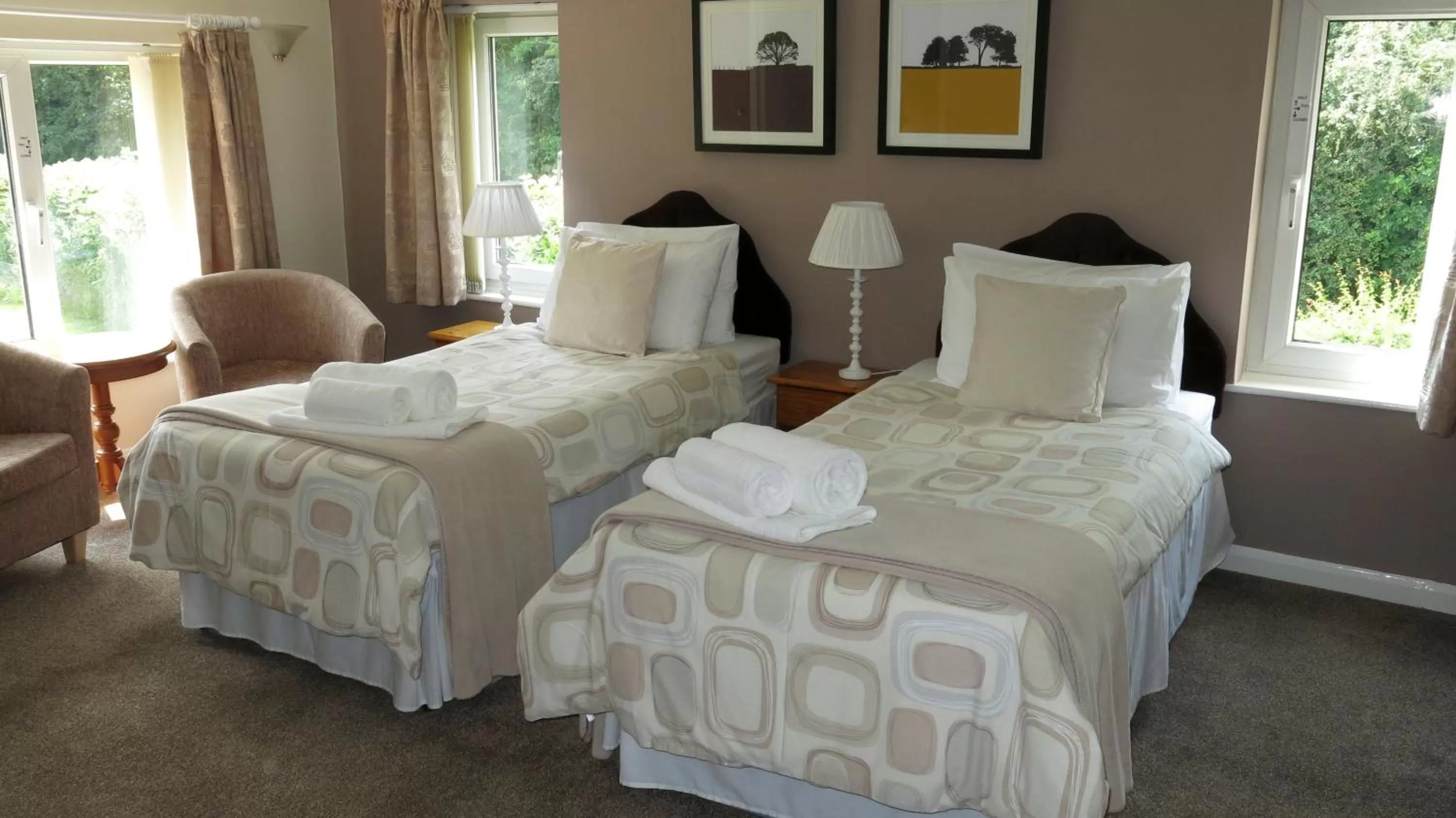 Twin Room in Broadwell Guest House