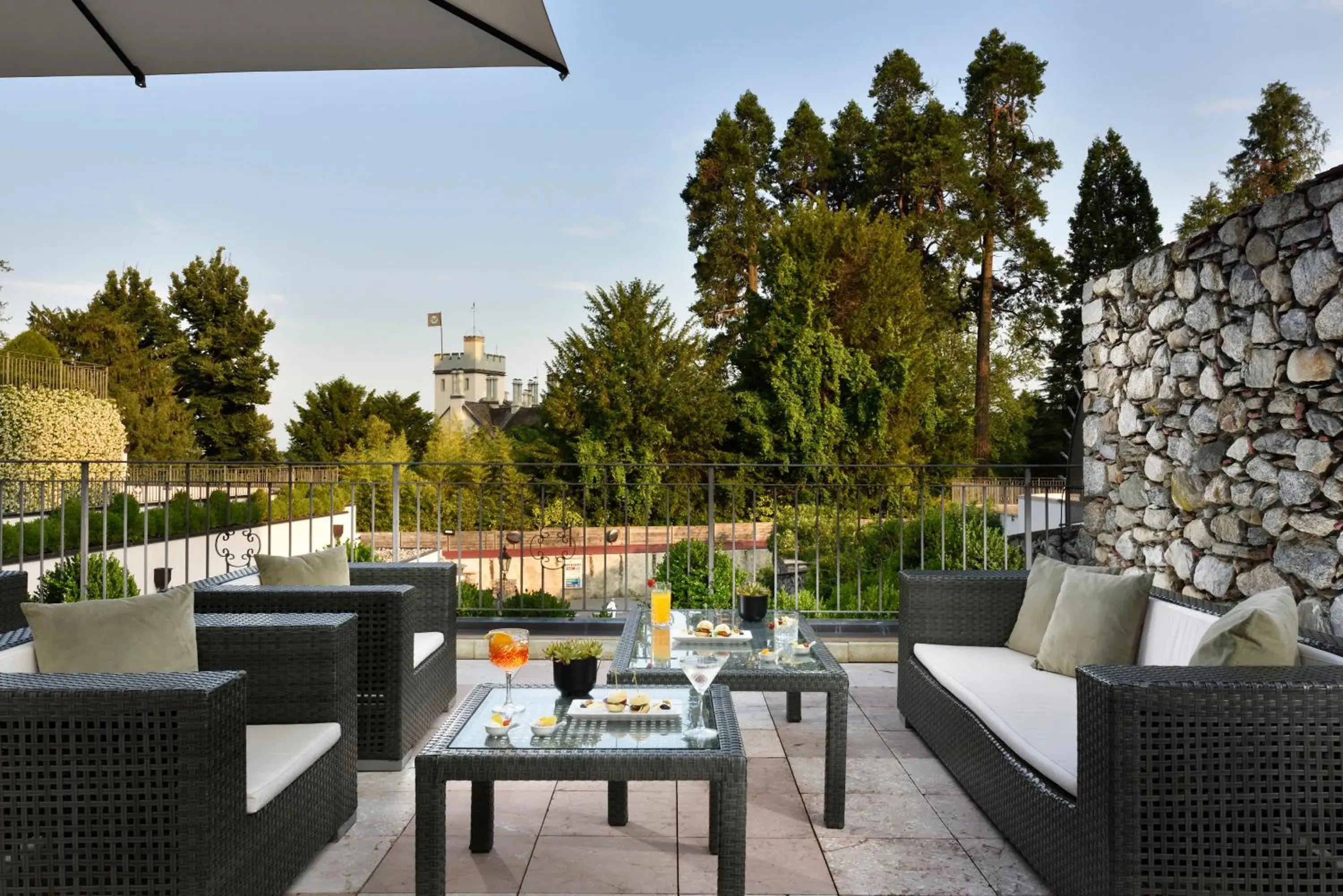 Balcony/Terrace in Castello Dal Pozzo Hotel