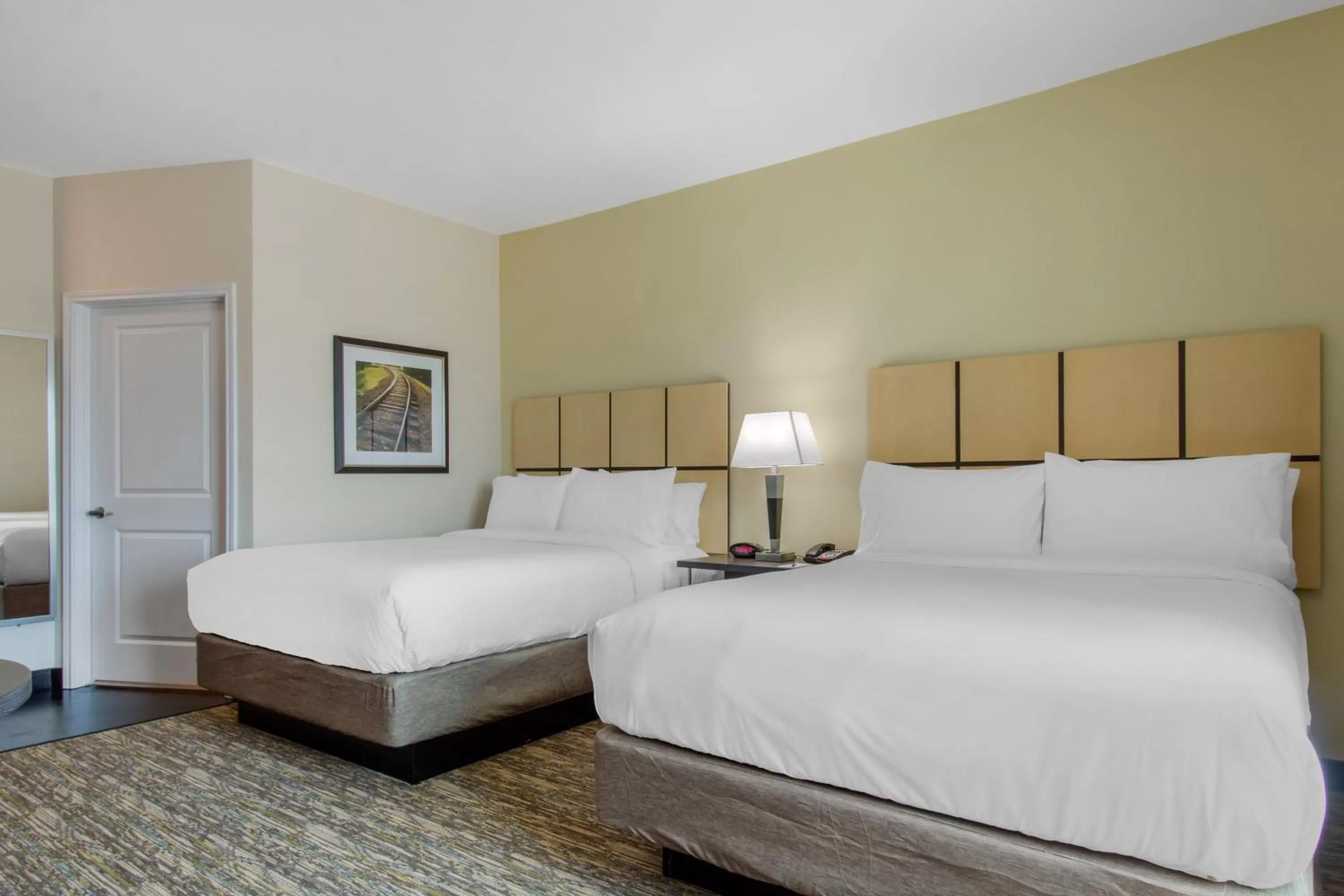Photo of the whole room, Bed in Candlewood Suites - San Antonio Lackland AFB Area by IHG