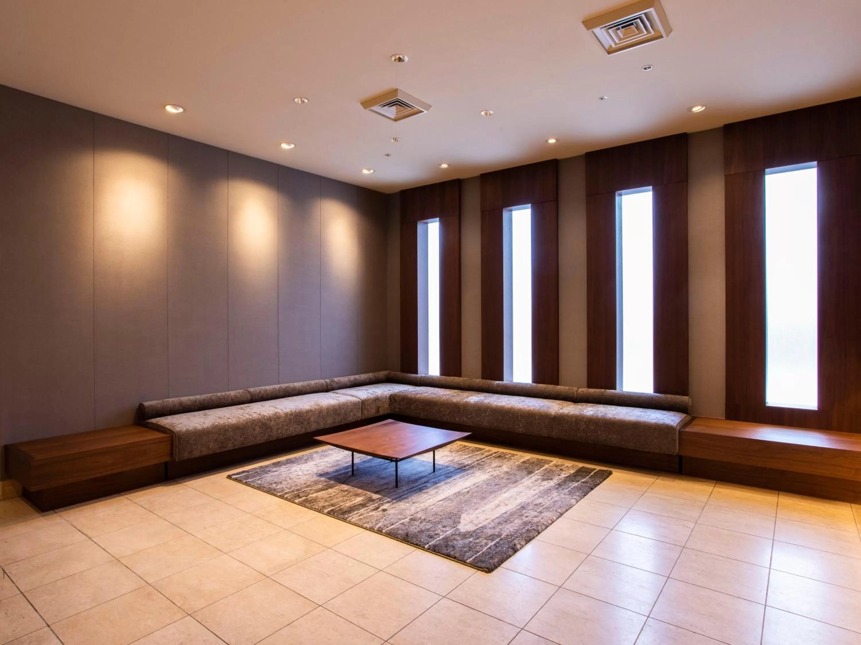 Lobby or reception, Bed in ART HOTEL Aomori