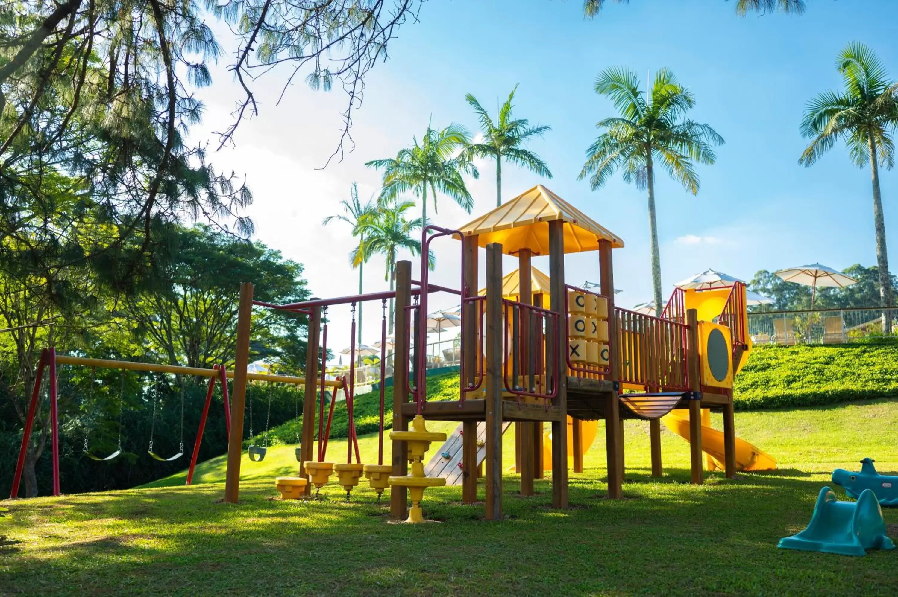 Children play ground, Children's Play Area in Hotel Villa Rossa