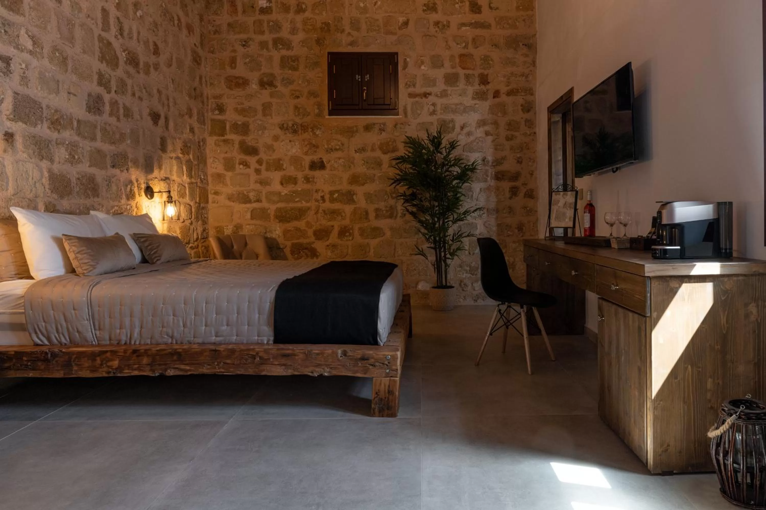 Photo of the whole room, Bed in Ancient Knights Luxury Suites