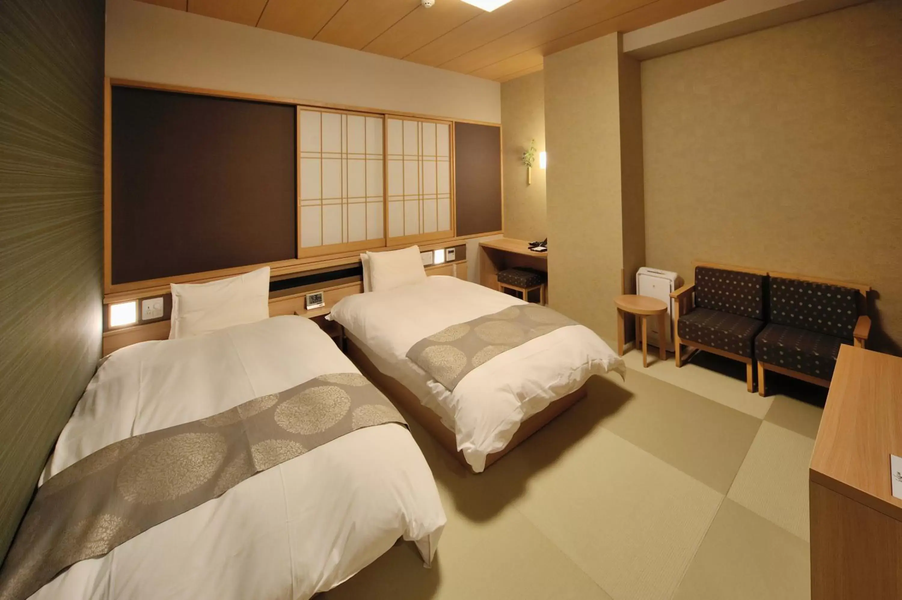 Photo of the whole room, Bed in Onyado Nono Toyama Natural Hot Spring Photo of the whole room, Bed in Onyado Nono Toyama Natural Hot Spring