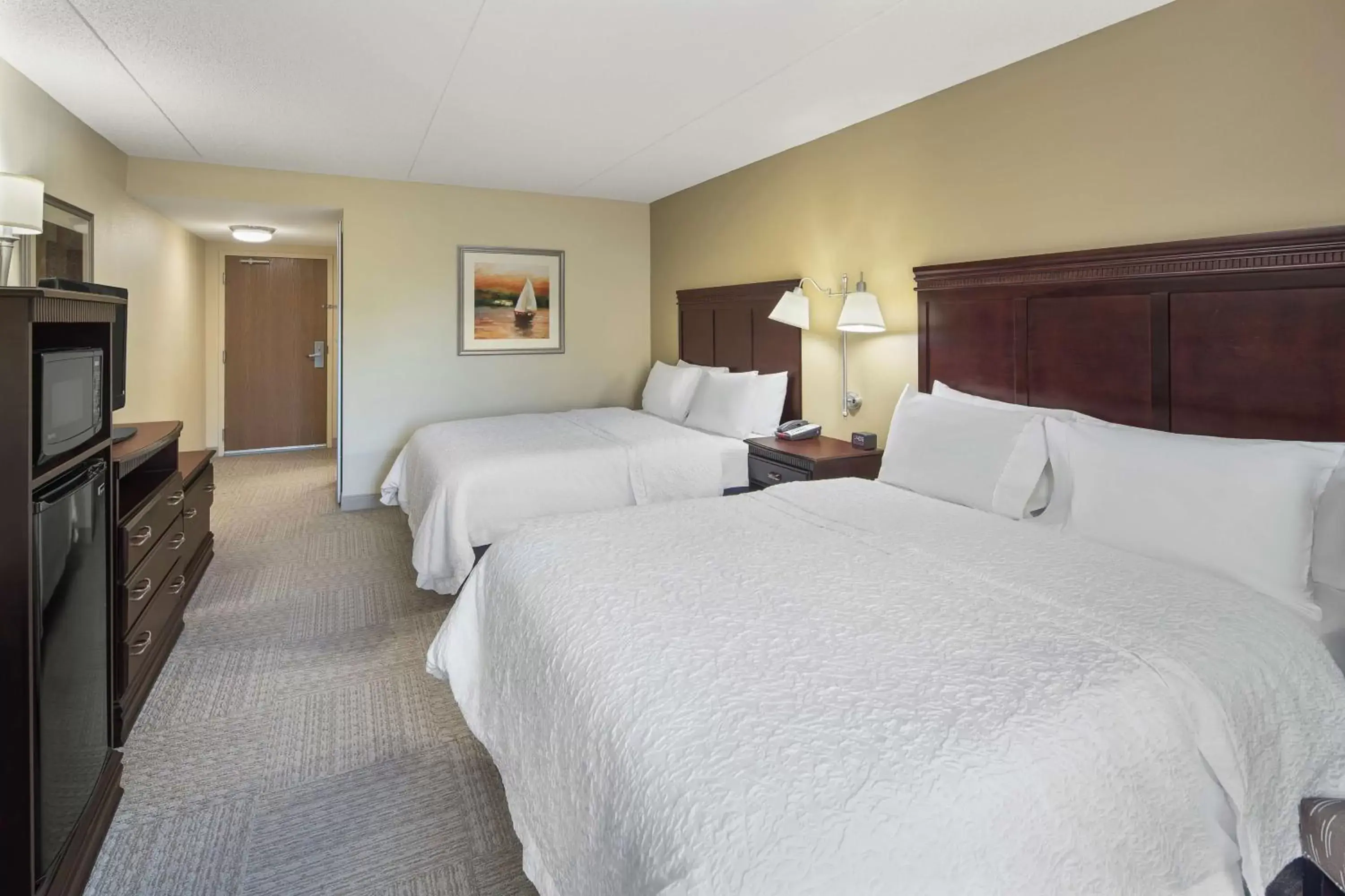 Bedroom, Bed in Hampton Inn Fairhope-Mobile Bay, AL