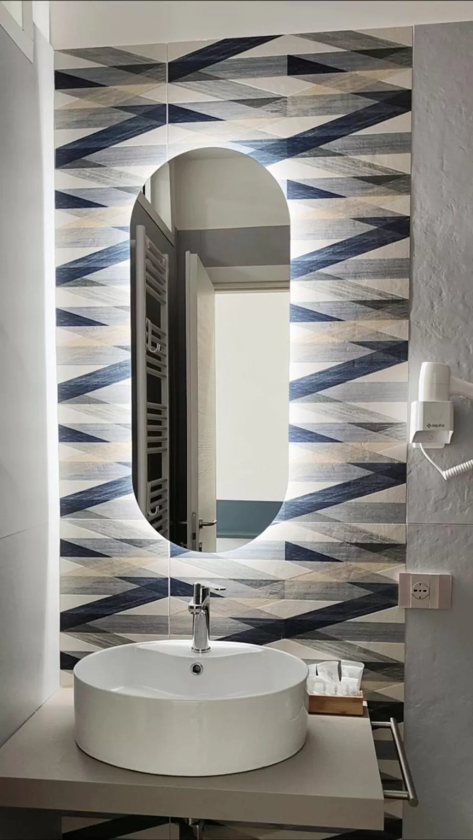 Bathroom in Pompeya Bed and Breakfast