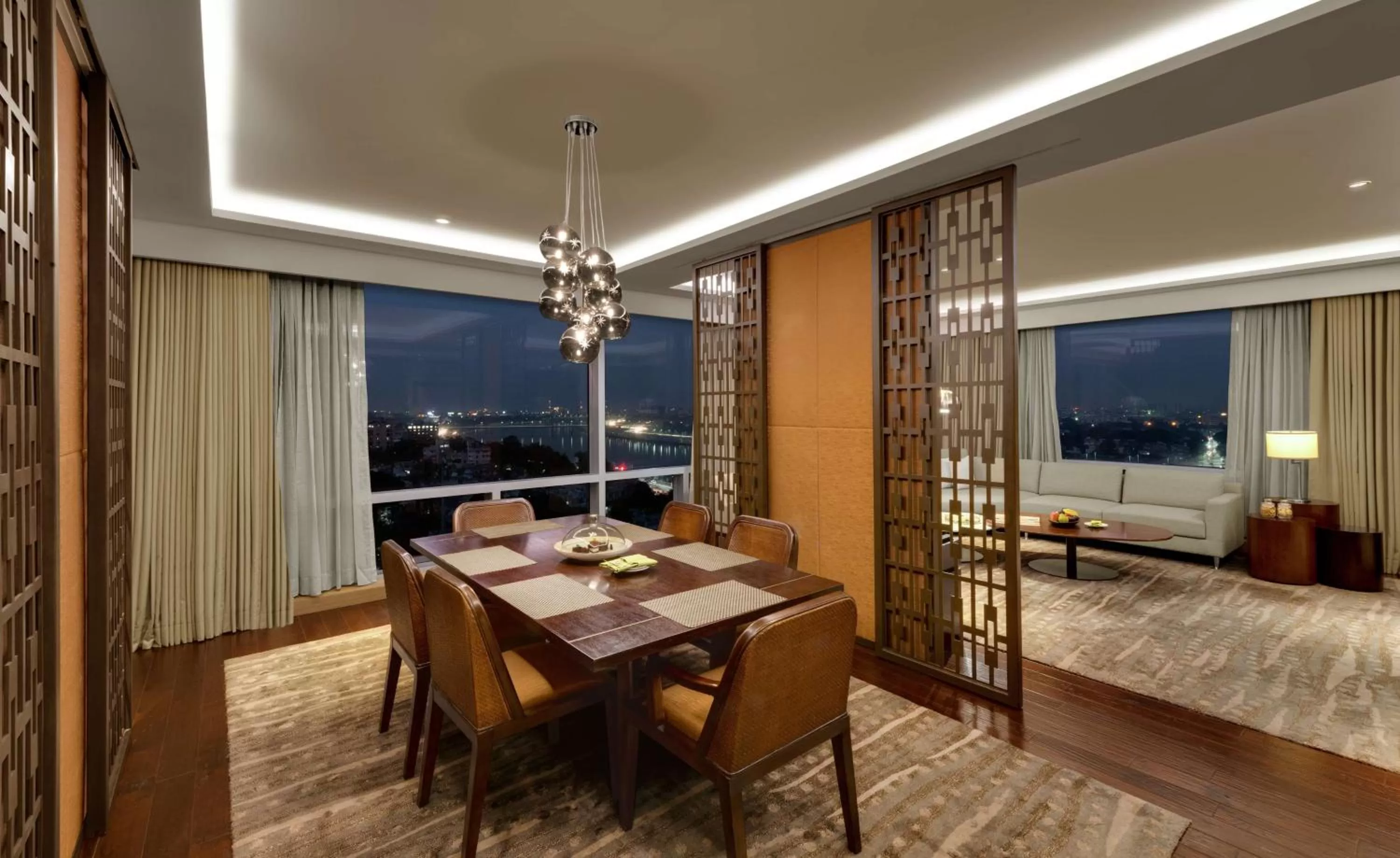 Photo of the whole room, Bed in Hyatt Regency Ahmedabad