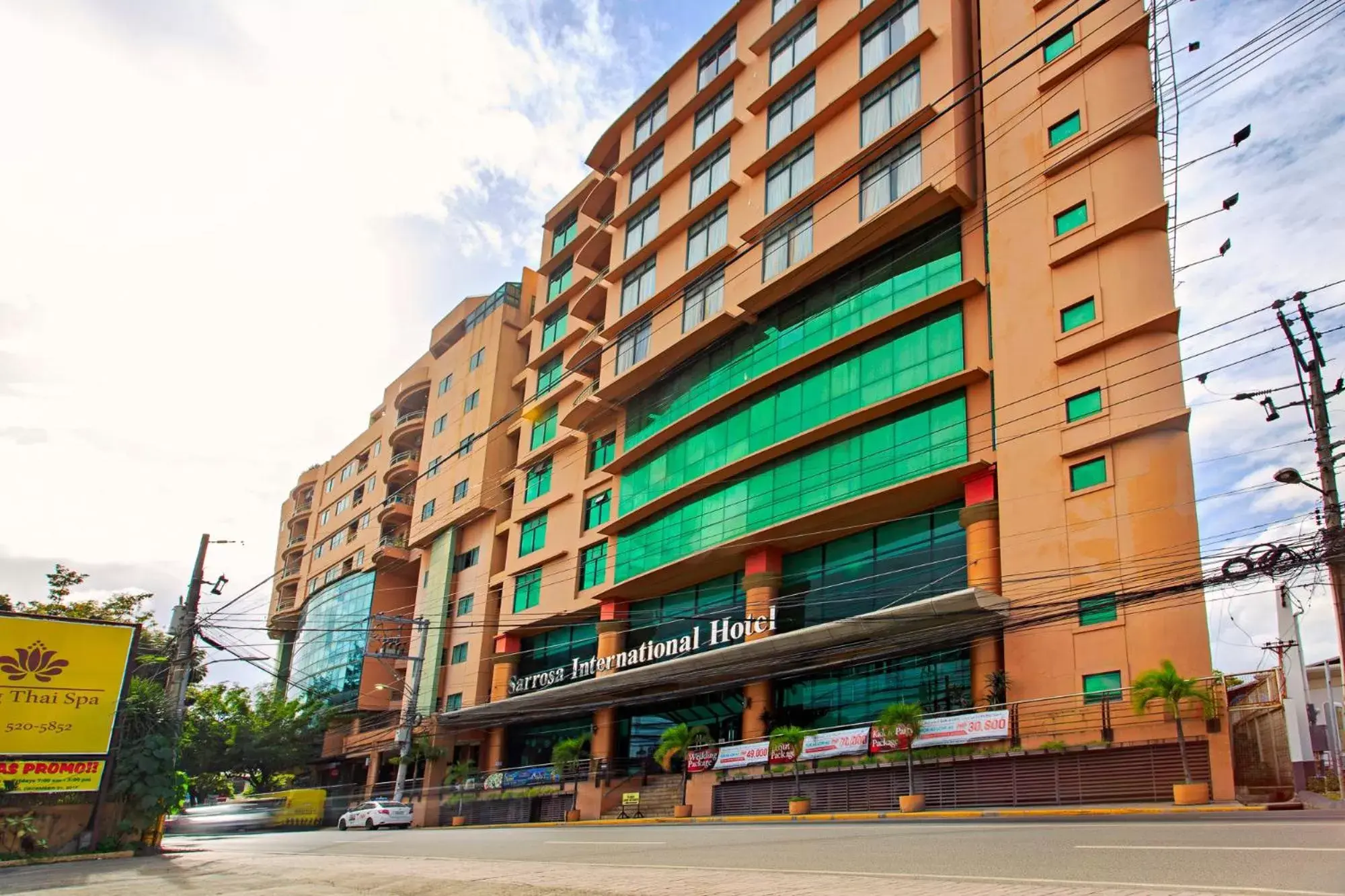 Facade/entrance, Property Building in Sarrosa International Hotel and Residential Suites