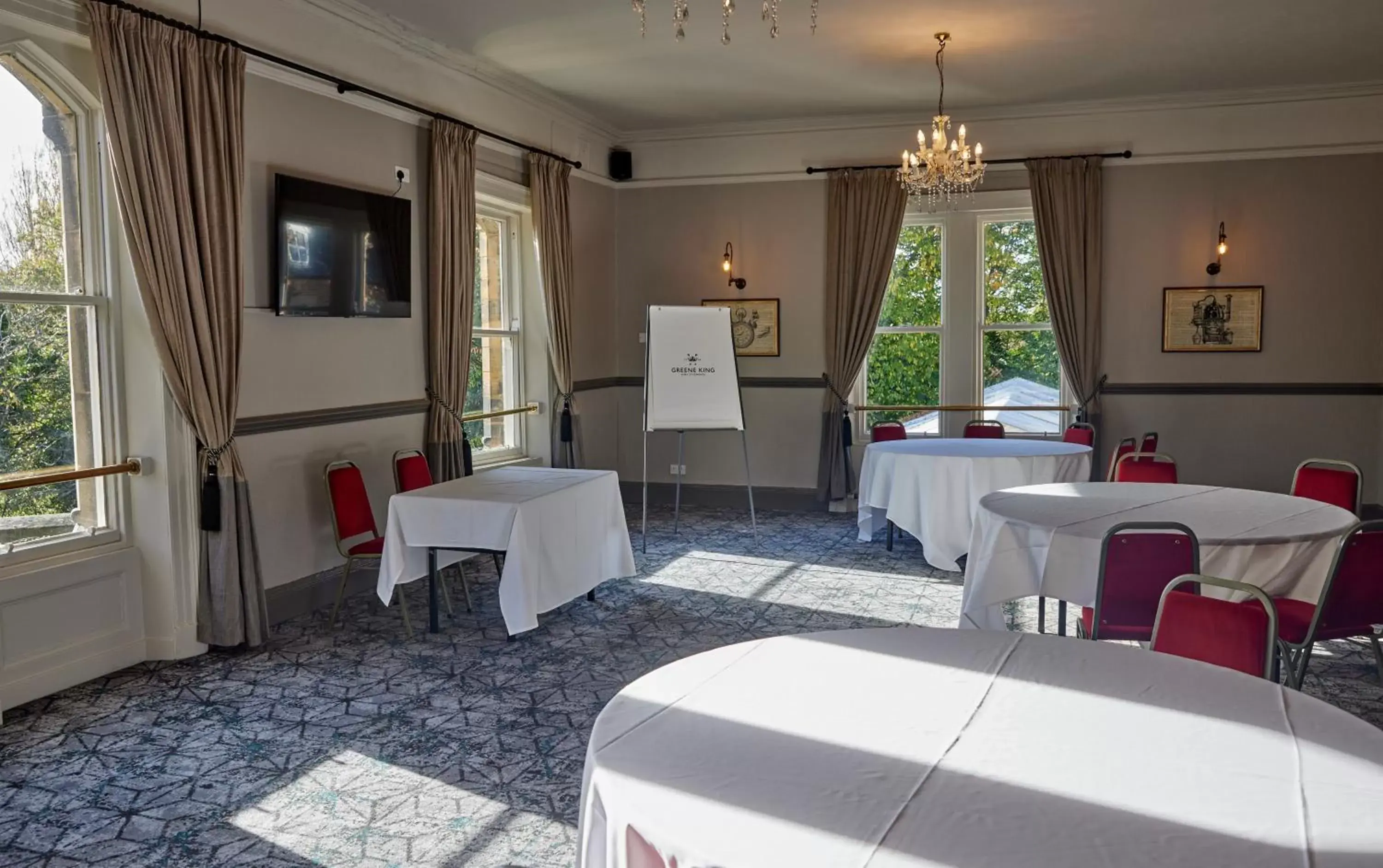 Meeting/conference room in Holmfield Arms by Greene King Inns