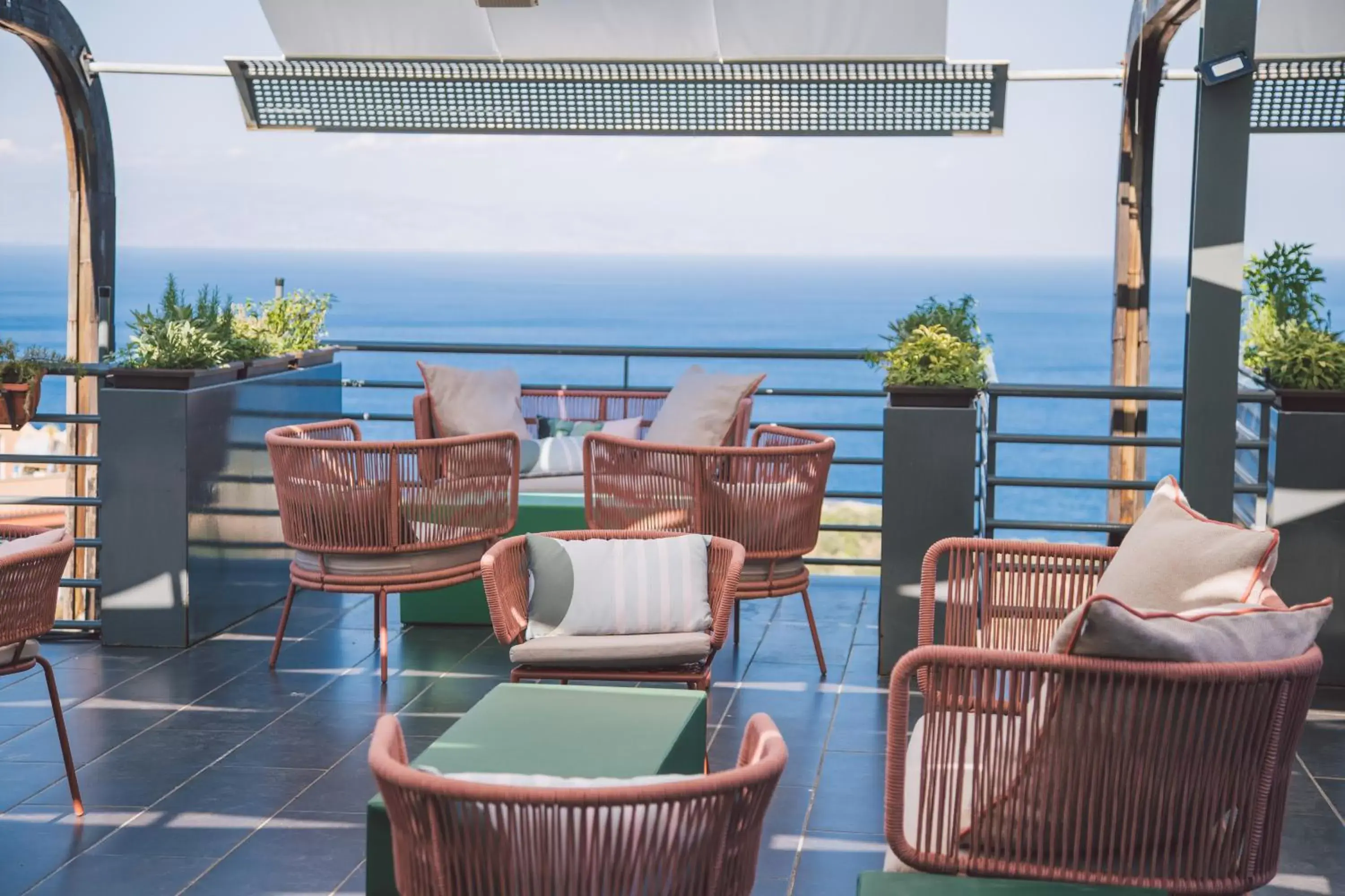 Balcony/Terrace in Taormina Palace Hotel