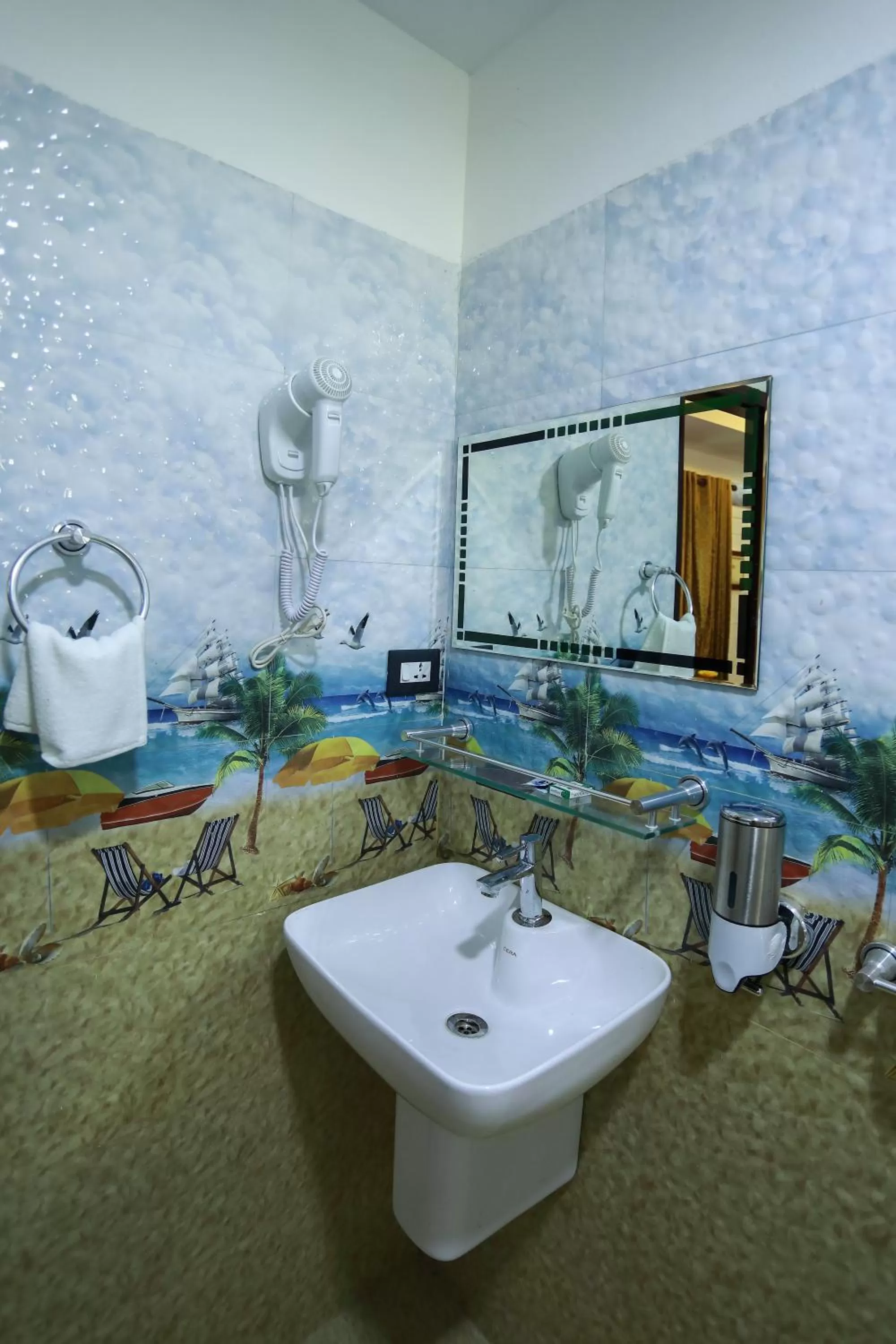 Bathroom in LEISURE VALLEY BEACH RESORT