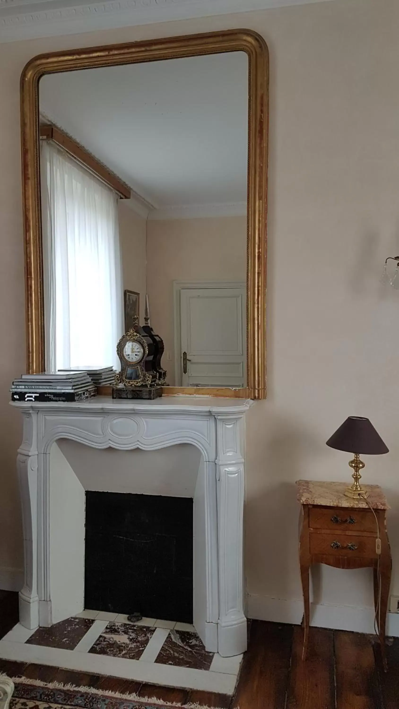 Decorative detail, TV/Entertainment Center in Le Manoir de la Bigotière