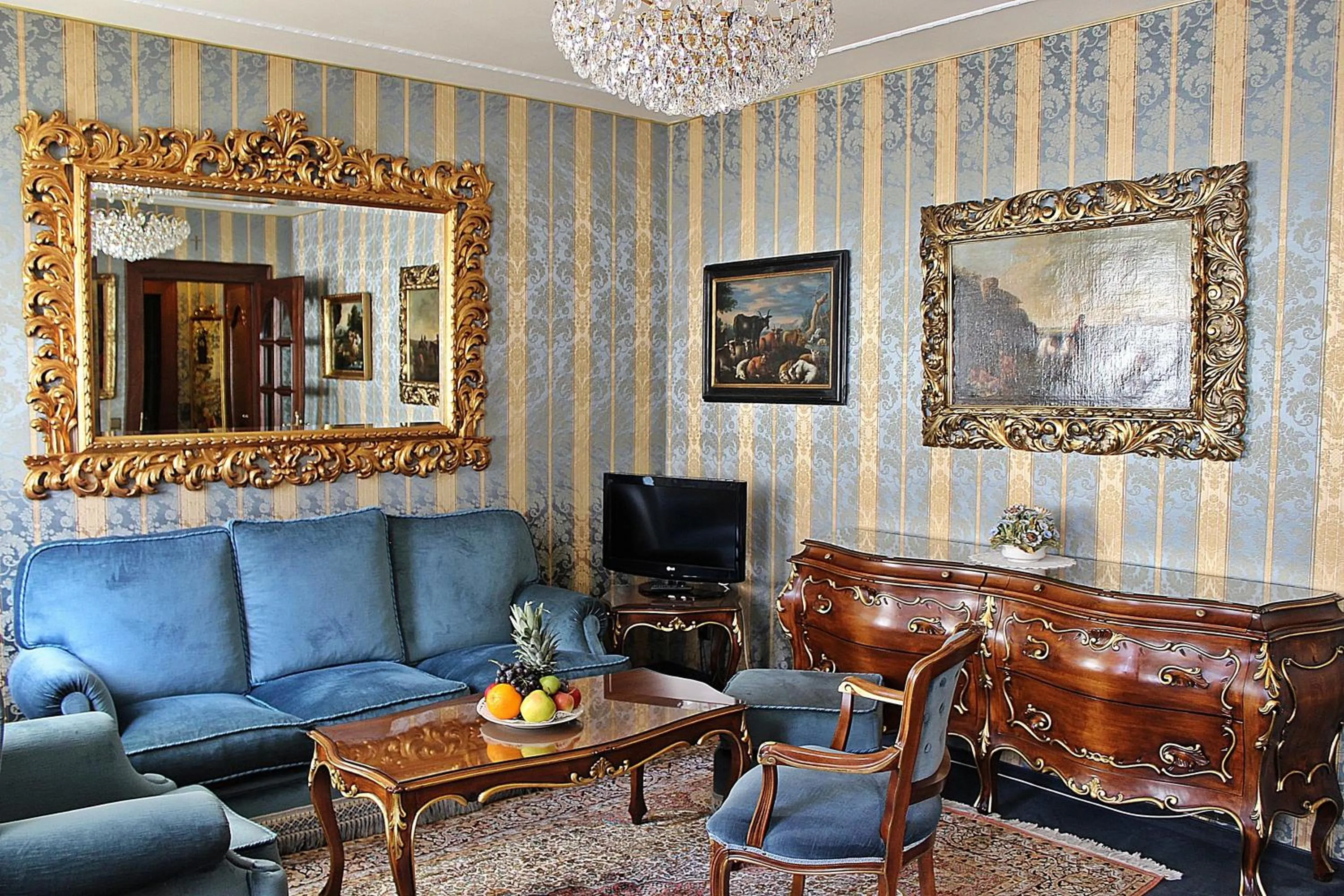 Living room in Hotel Palais Porcia