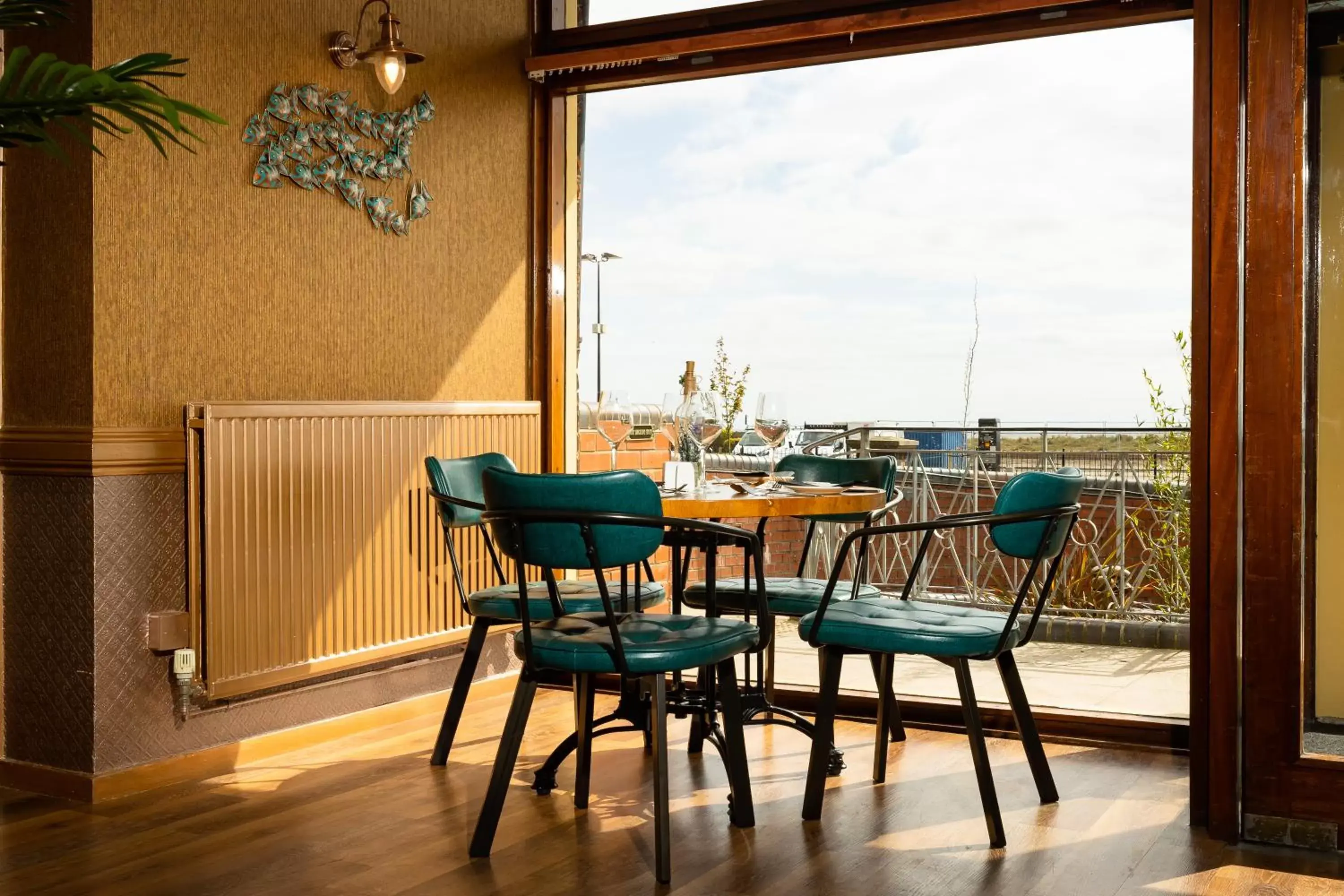 Balcony/Terrace in Palm Court Hotel