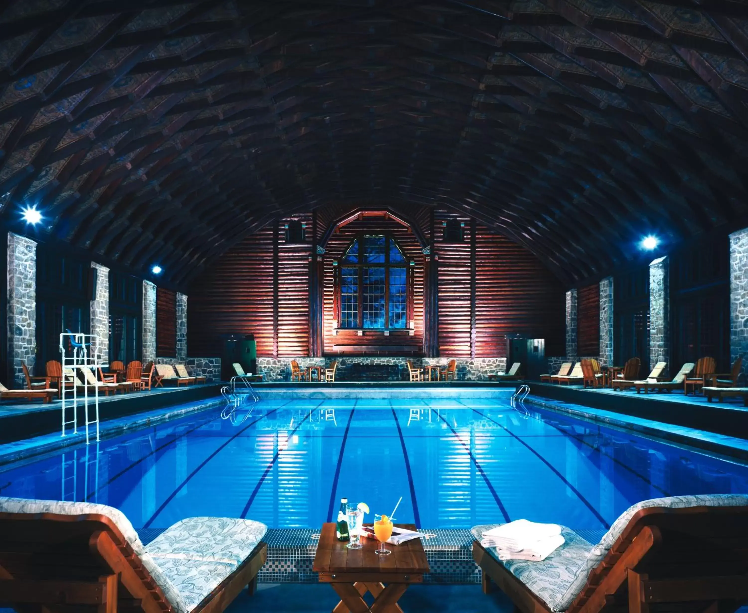 Swimming Pool in Fairmont Le Chateau Montebello