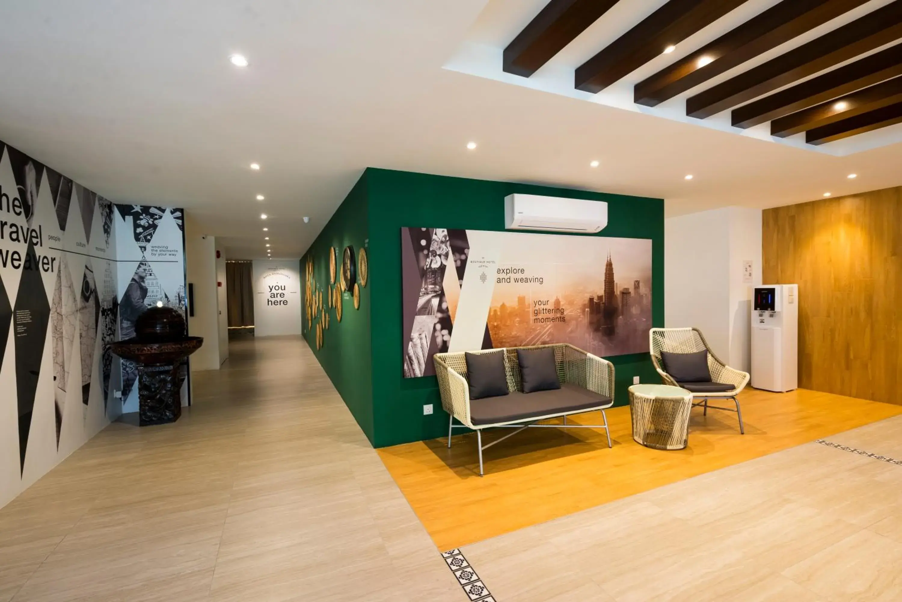 Lobby or reception in H Boutique Hotel Xplorer Kota Damansara Lobby or reception in H Boutique Hotel Xplorer Kota Damansara