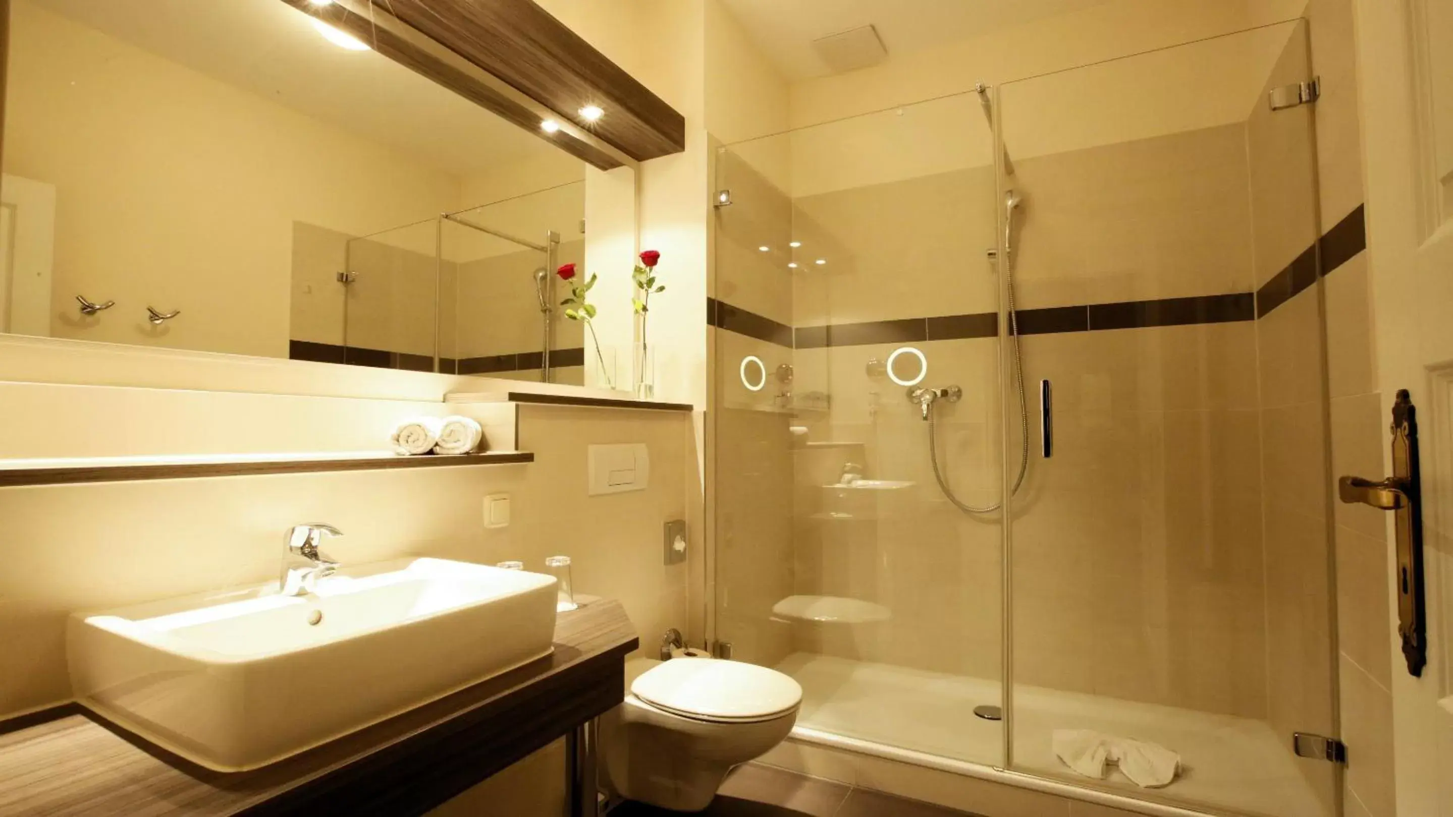 Bathroom in Strandhotel Preussenhof