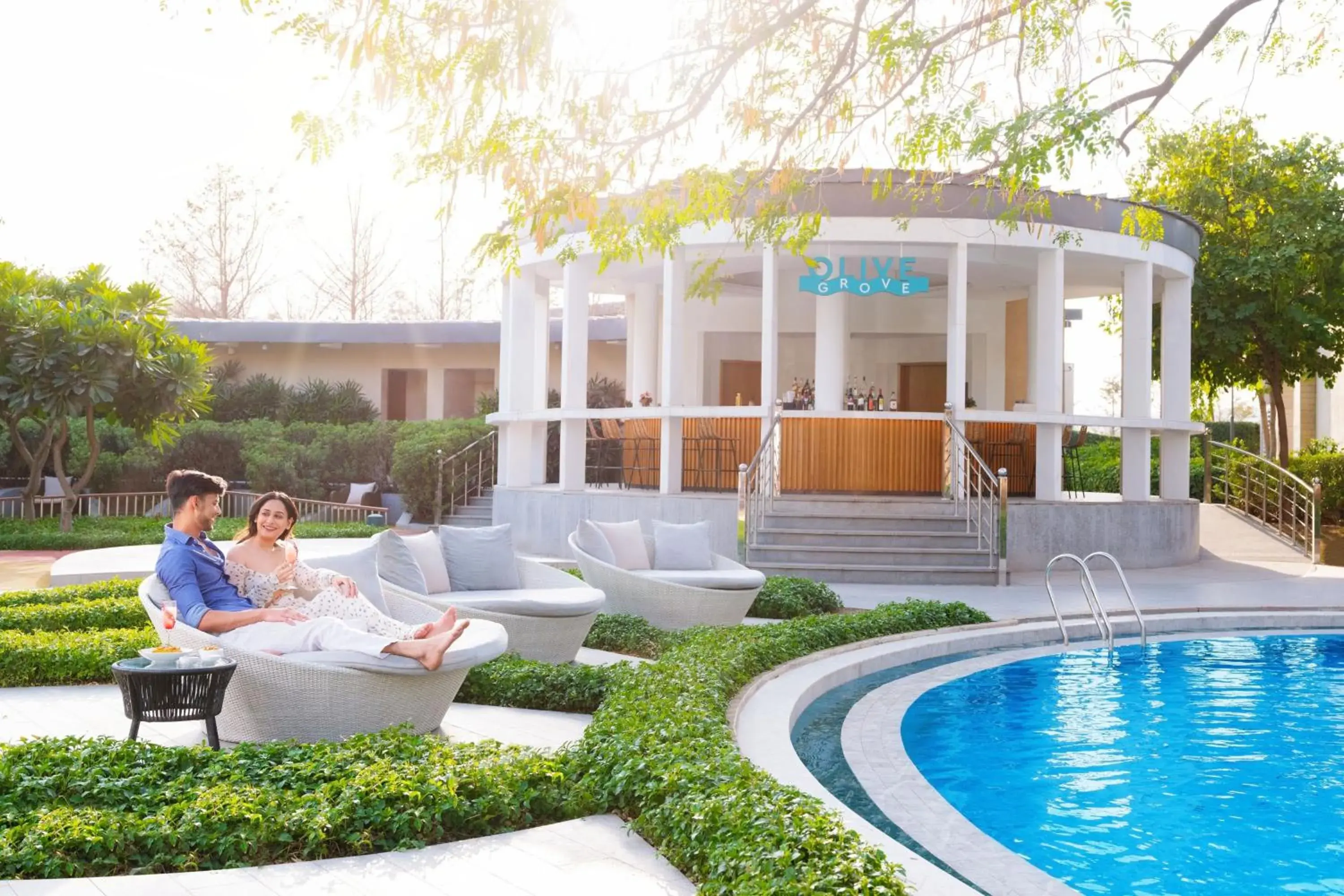 Swimming Pool in Courtyard by Marriott Aravali Resort