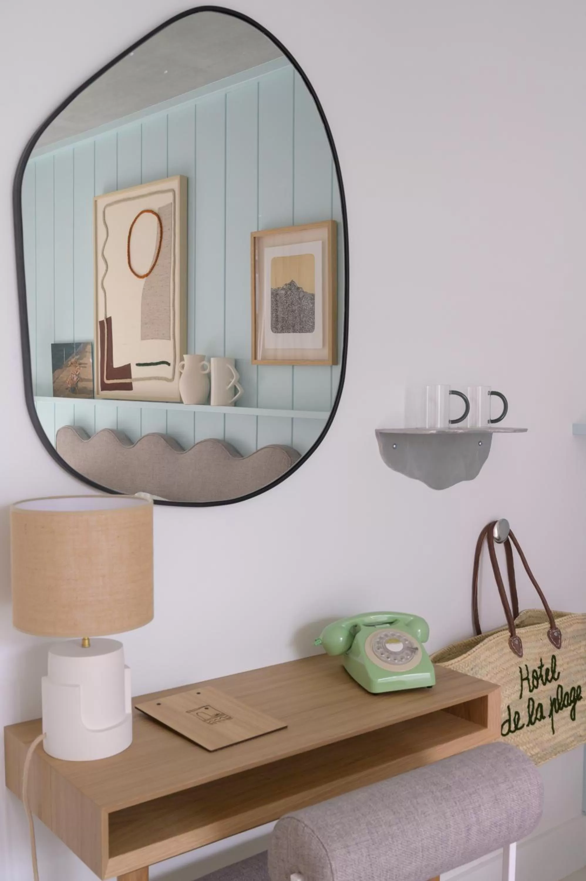 Patio in Hôtel de La Plage