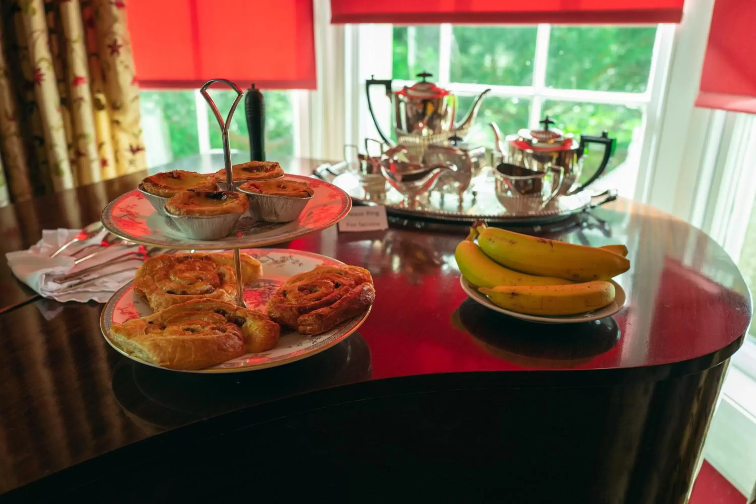 Continental breakfast in Grosvenor Villa