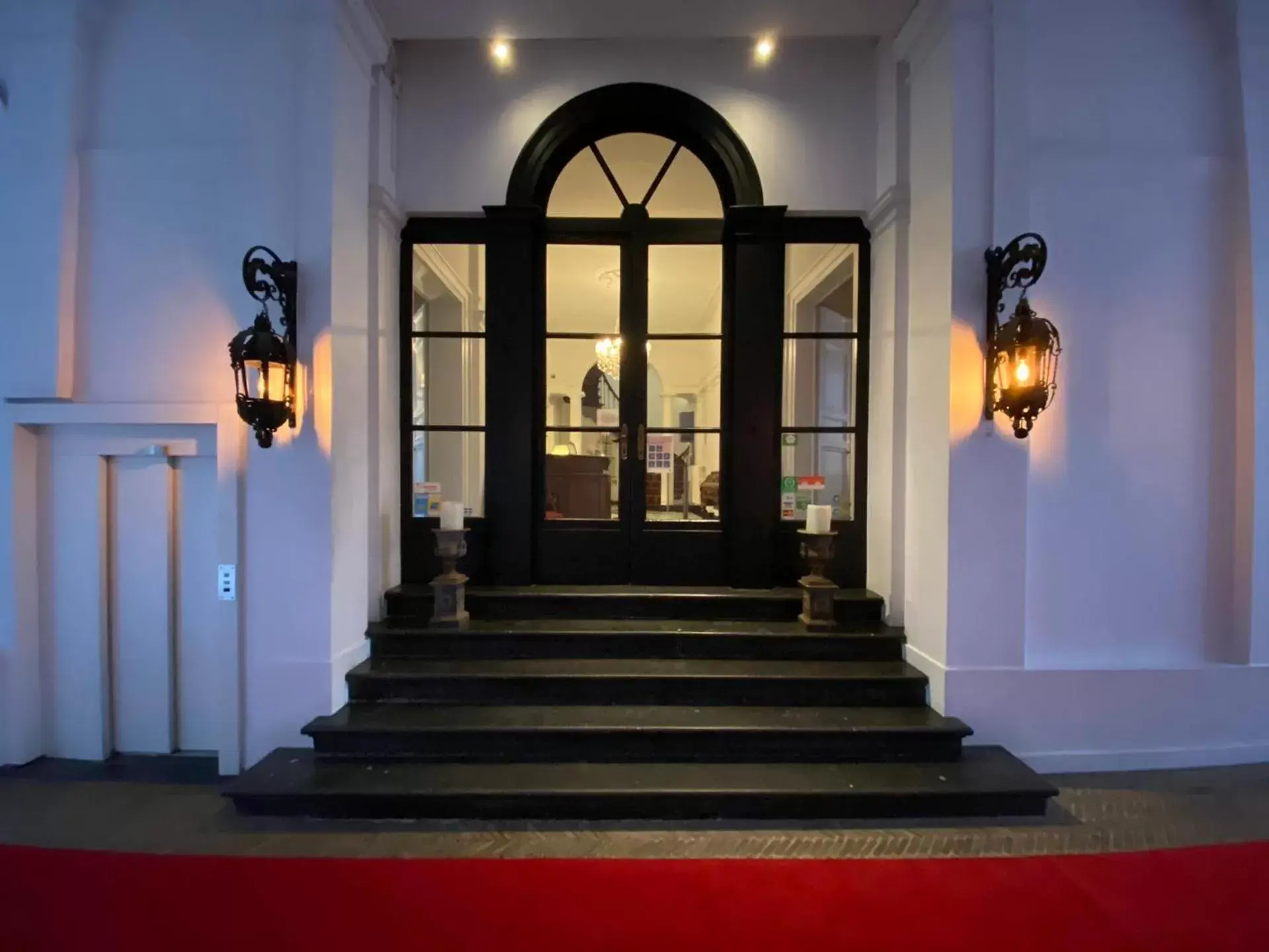 Facade/entrance in Hotel Patritius