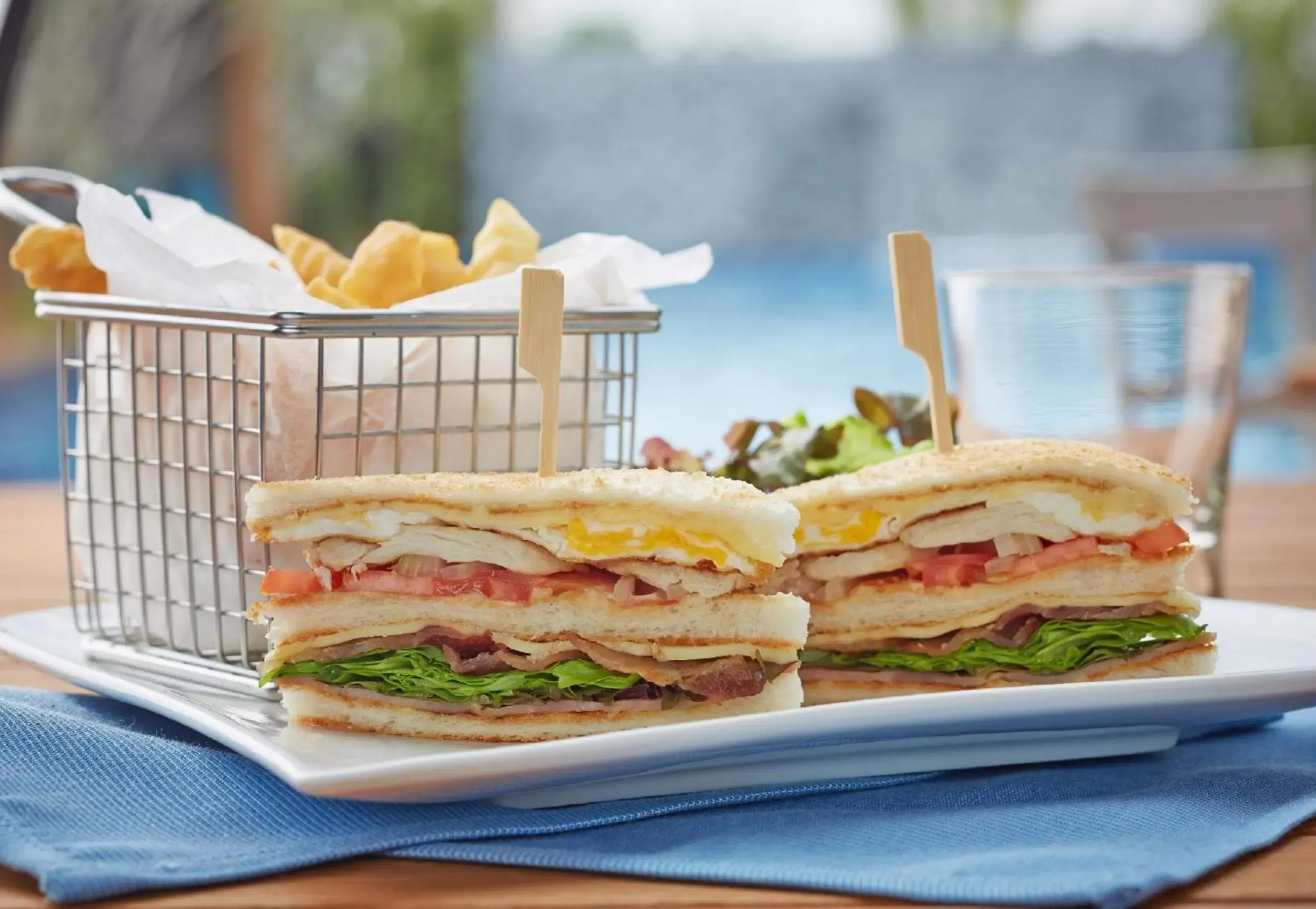 American breakfast in Vann Hua Hin Resort American breakfast in Vann Hua Hin Resort