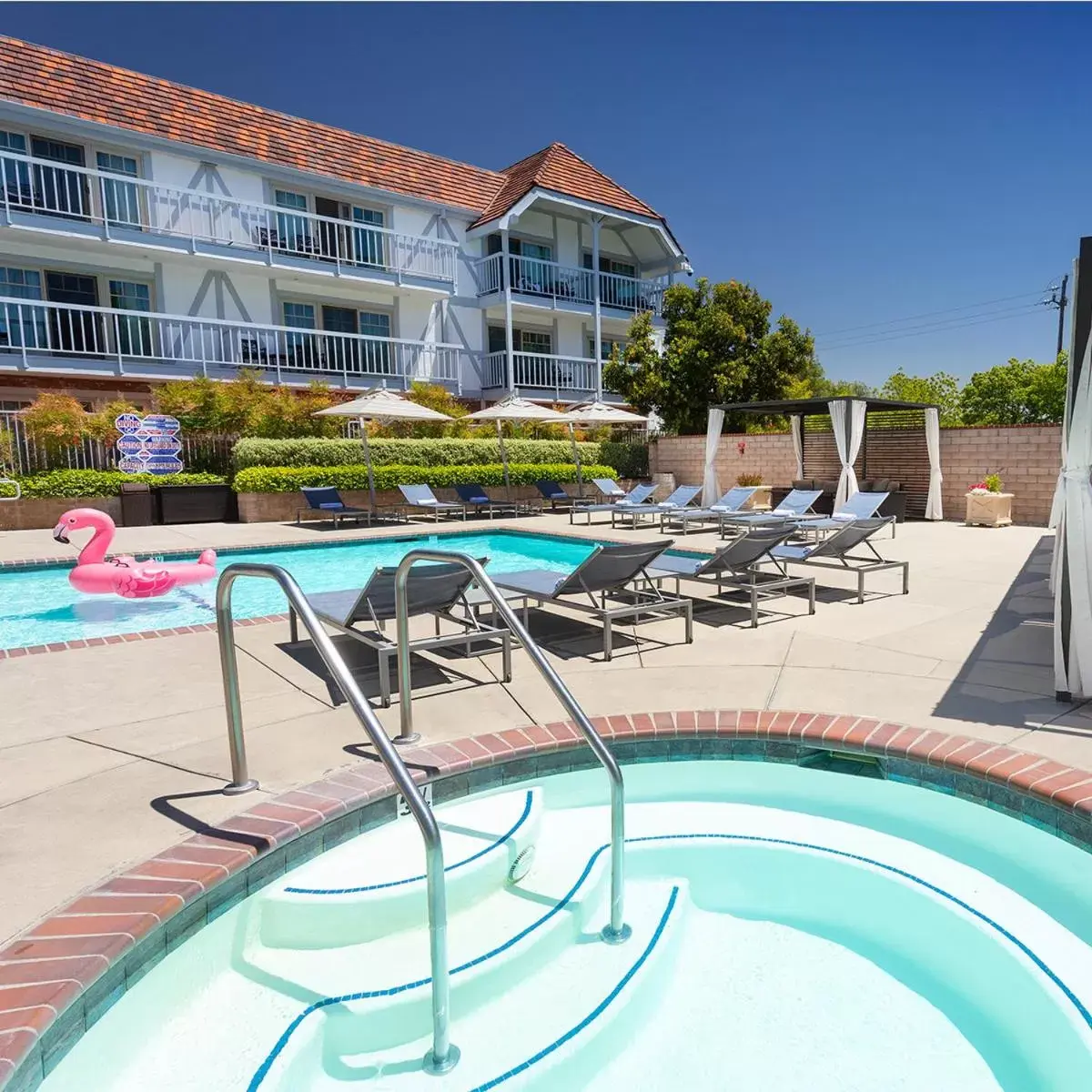 Swimming Pool in Hotel Corque