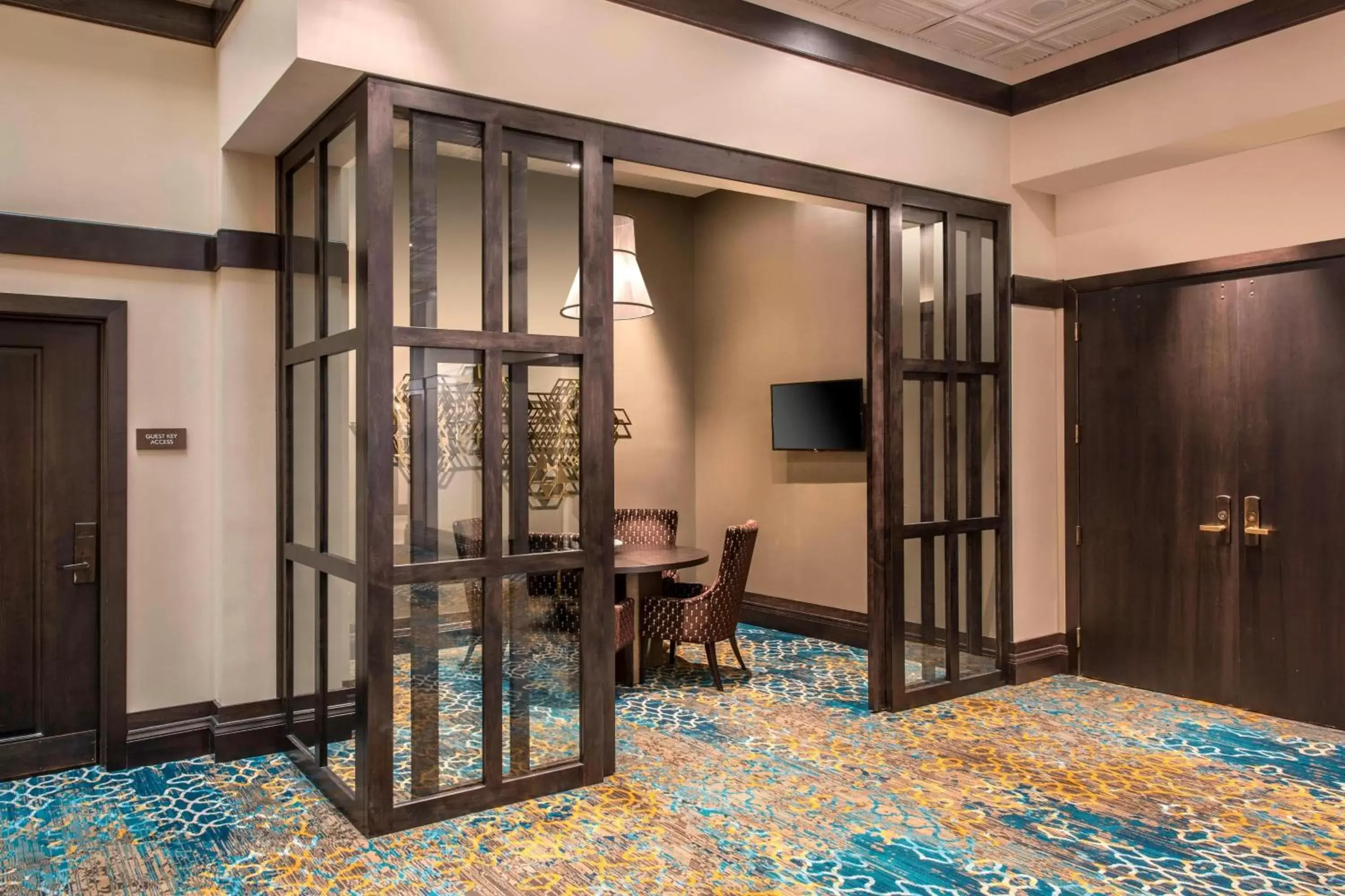 Lobby or reception, TV/Entertainment Center in Courtyard by Marriott Denver Downtown