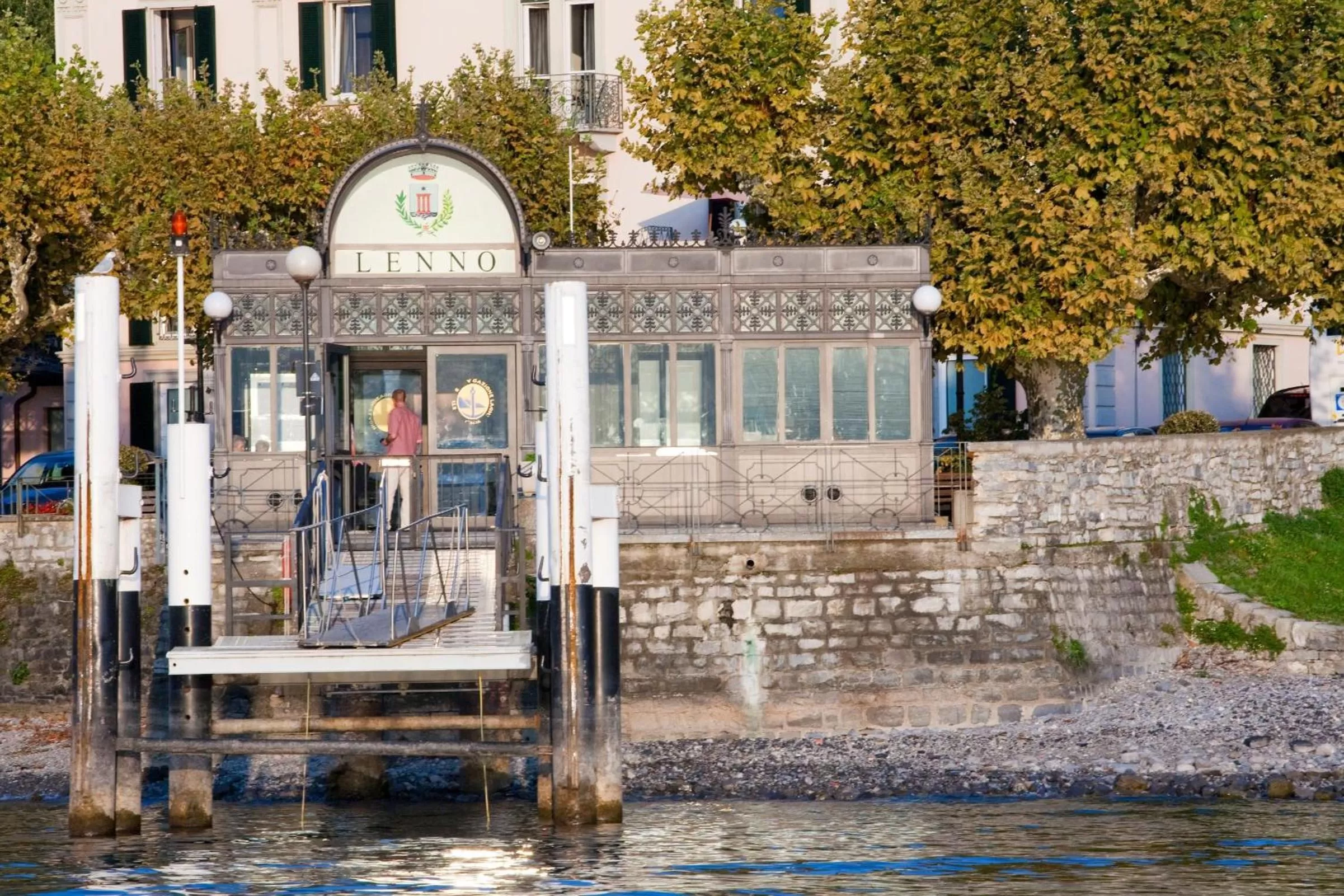 Facade/entrance in Hotel Lenno