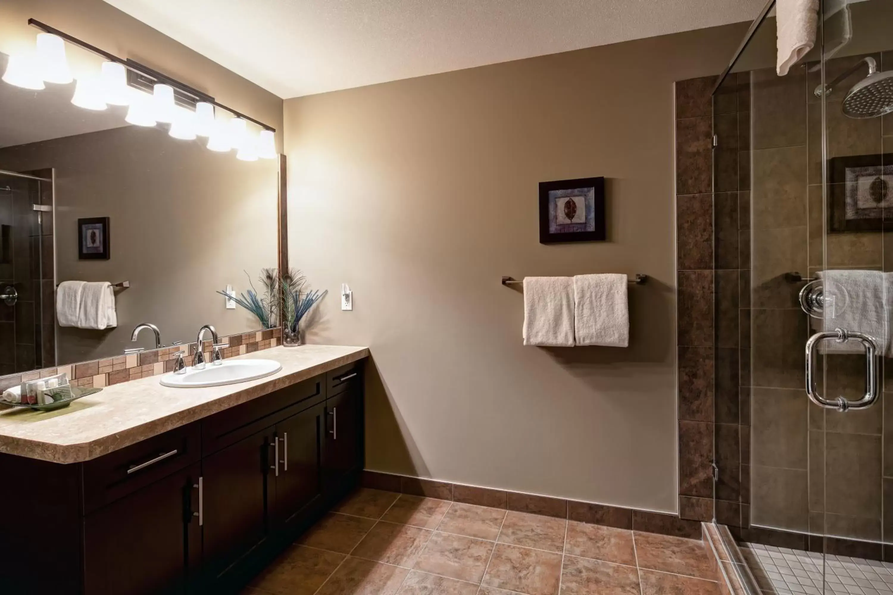 Bathroom in Bighorn Meadows Resort