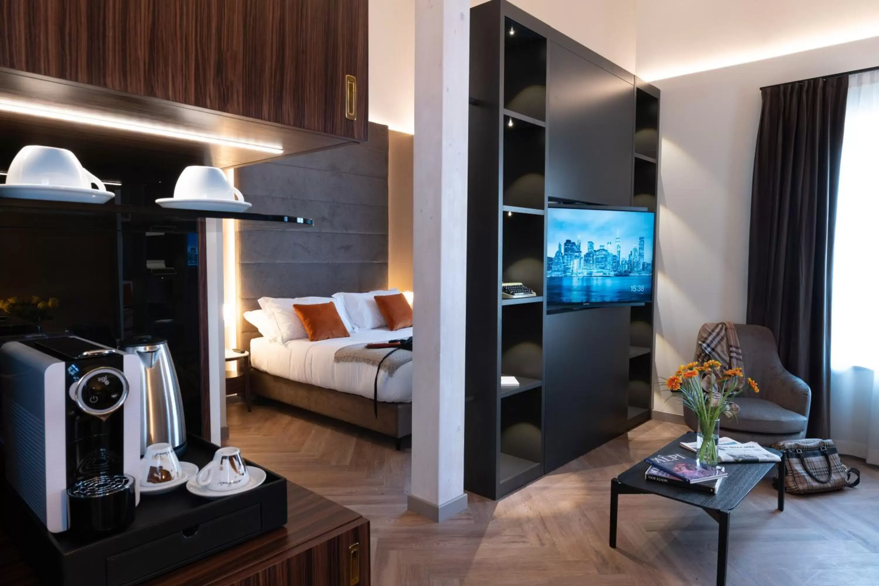 TV and multimedia, TV/Entertainment Center in 3T Boutique Hotel