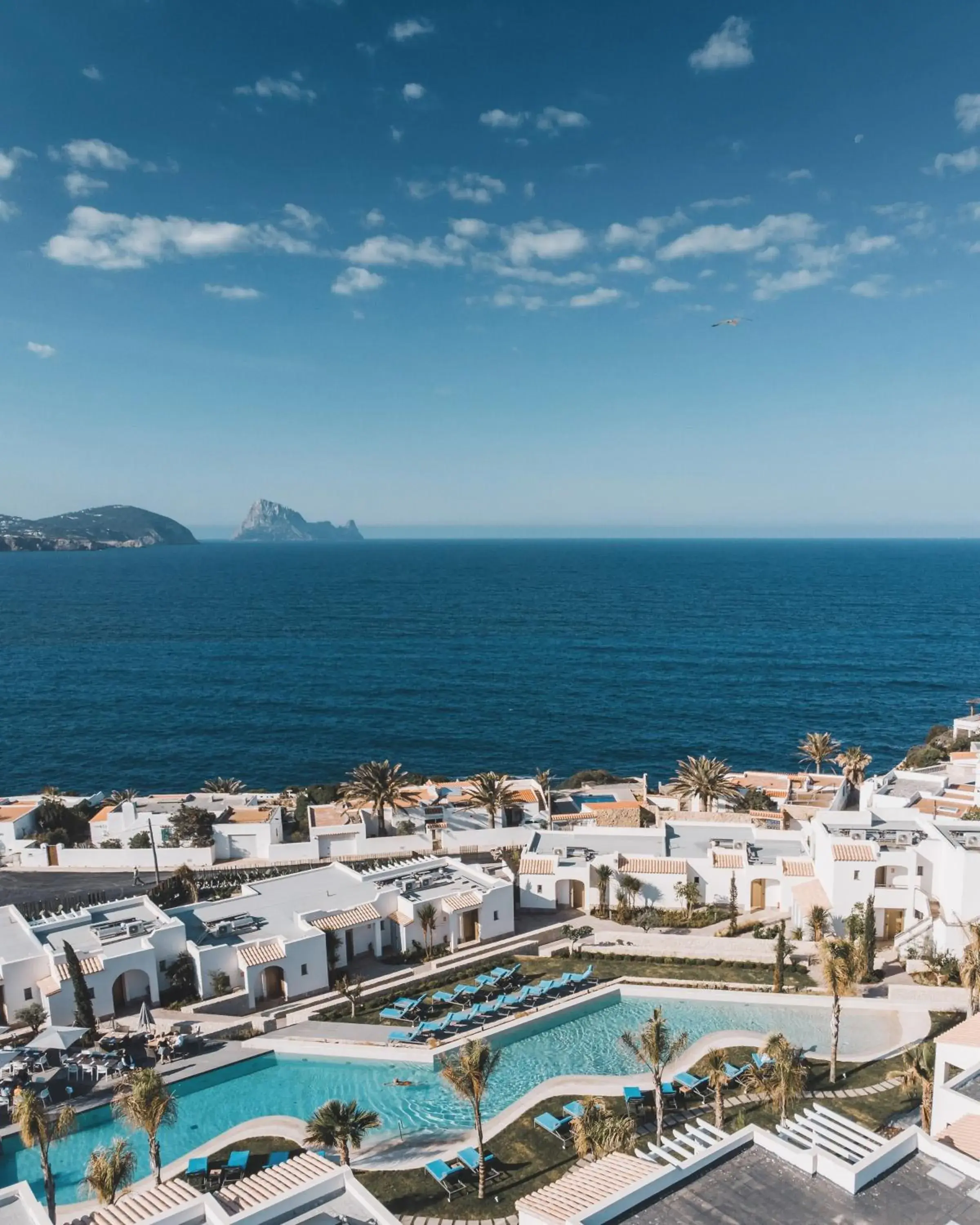 Bird's eye view, Bird's-eye View in 7Pines Resort Ibiza