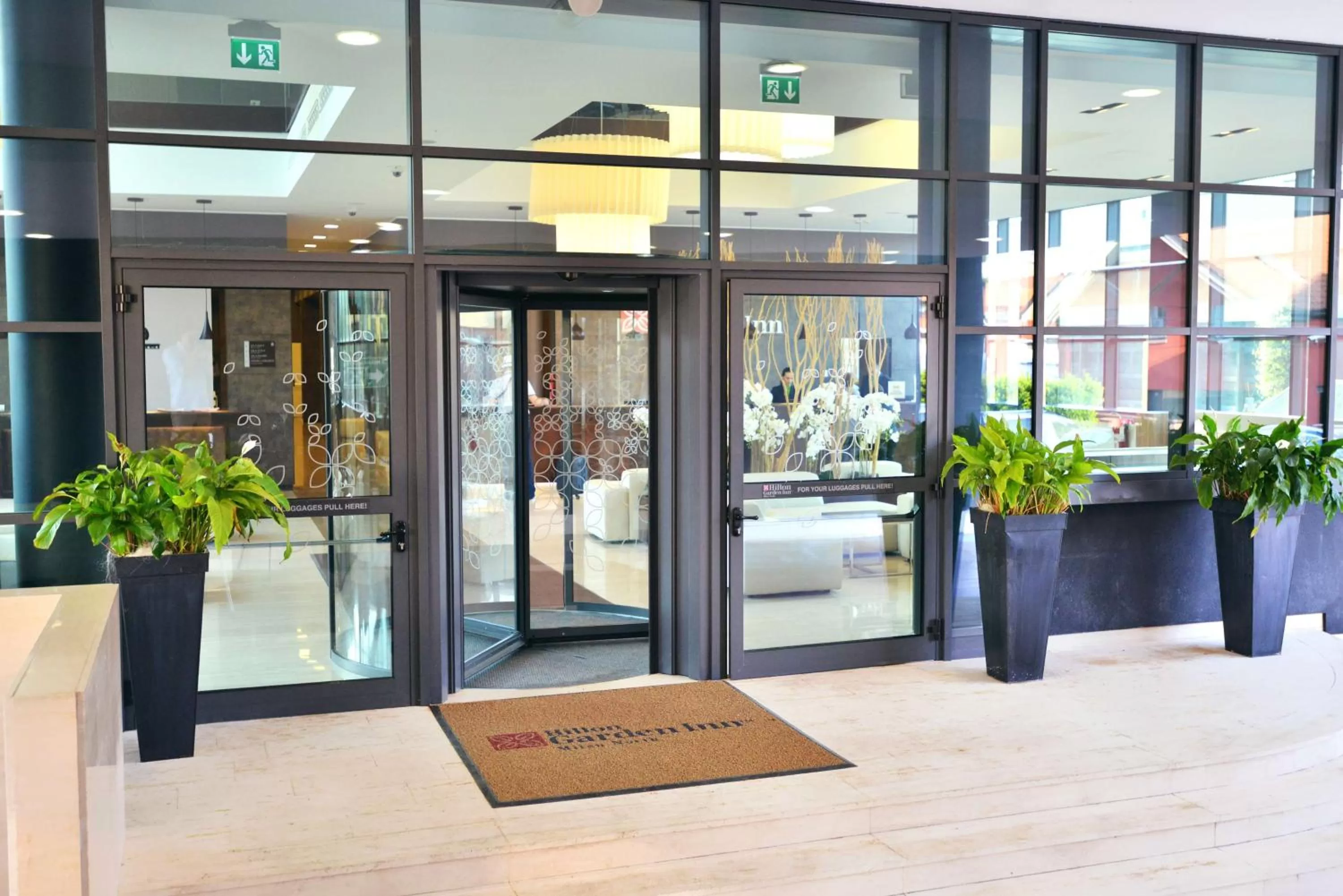 Facade/entrance in Hilton Garden Inn Milan North