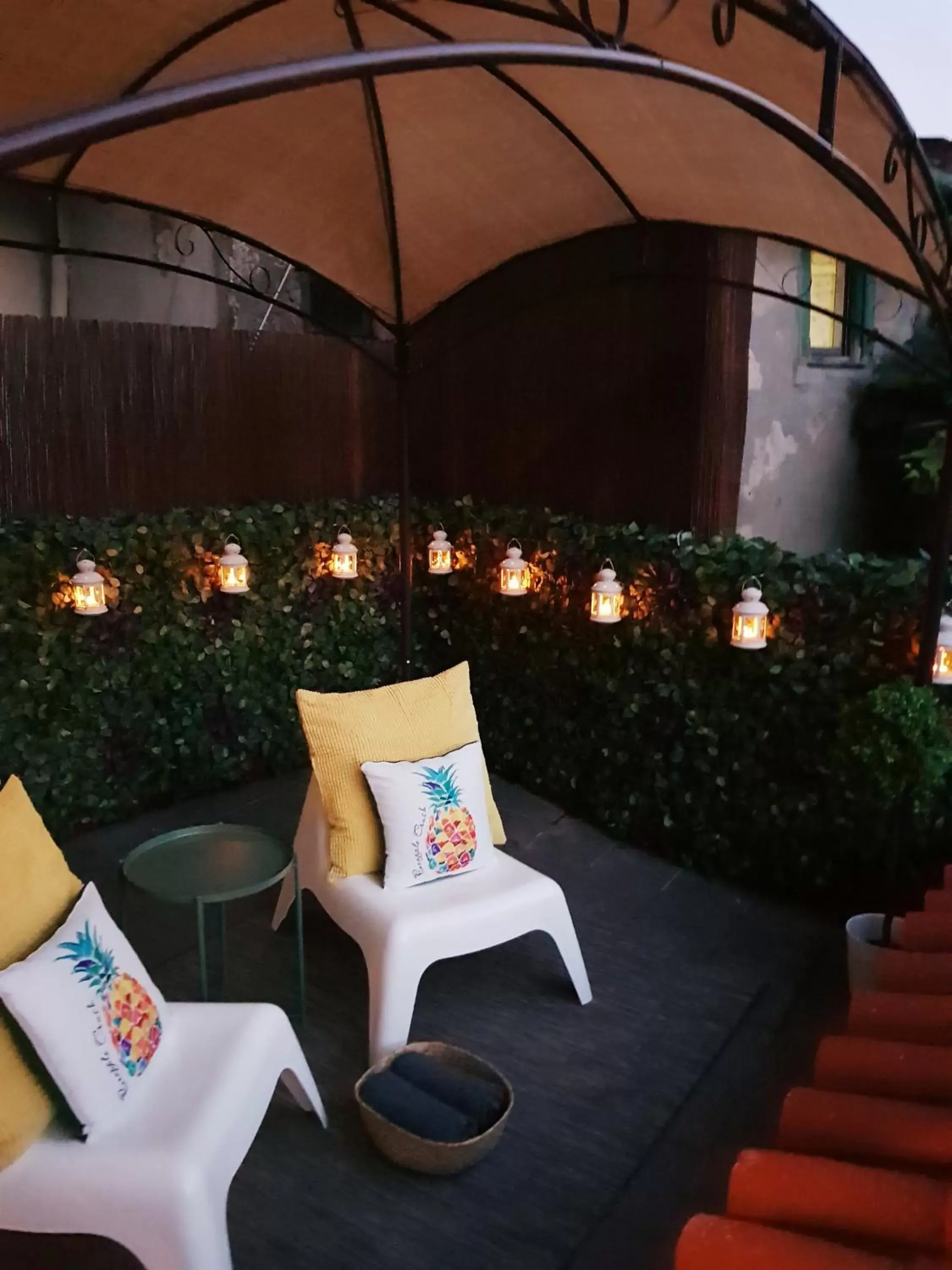 Patio in Bellu Suites