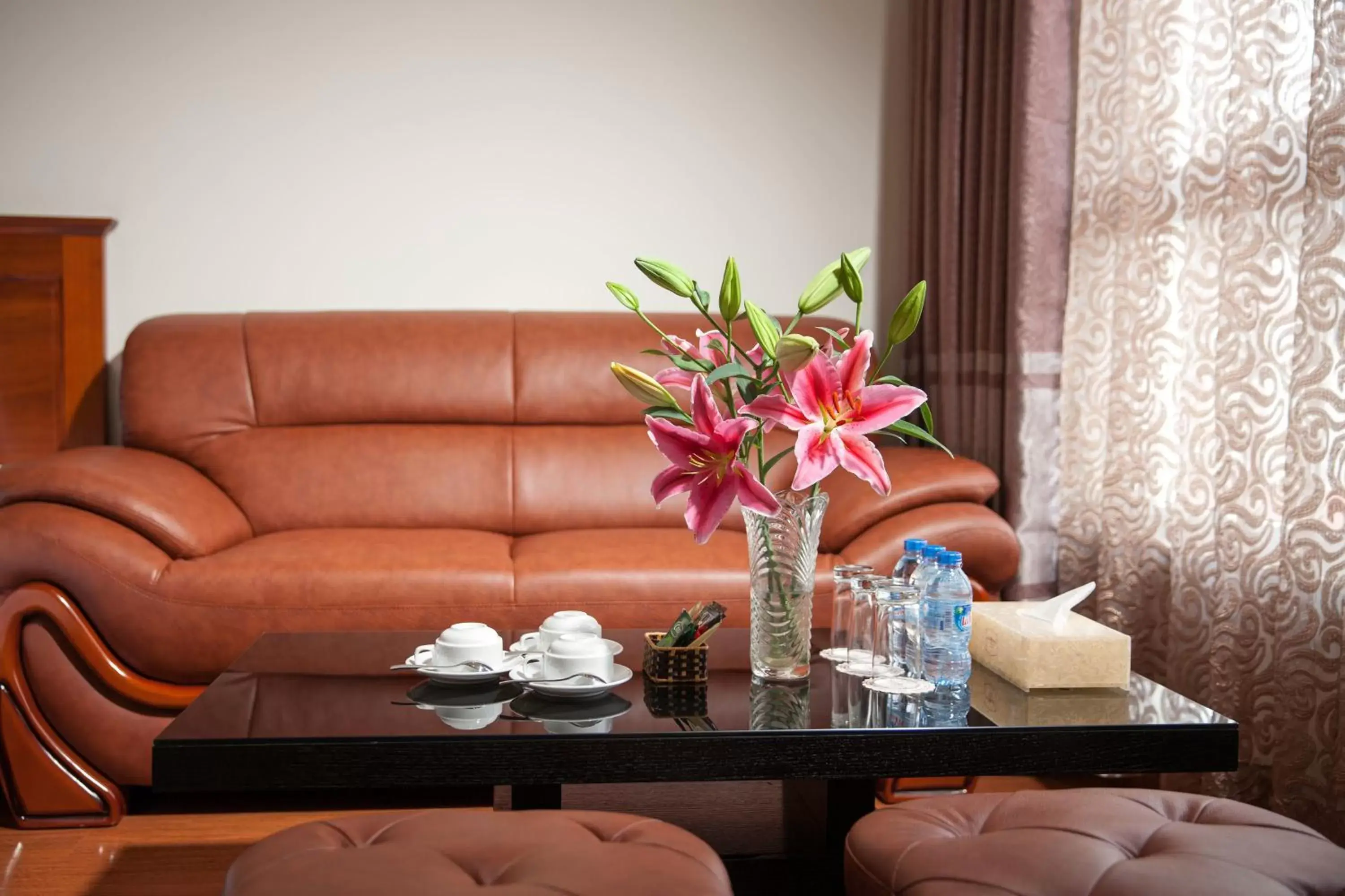 Decorative detail, Seating Area in Silk Queen Hotel