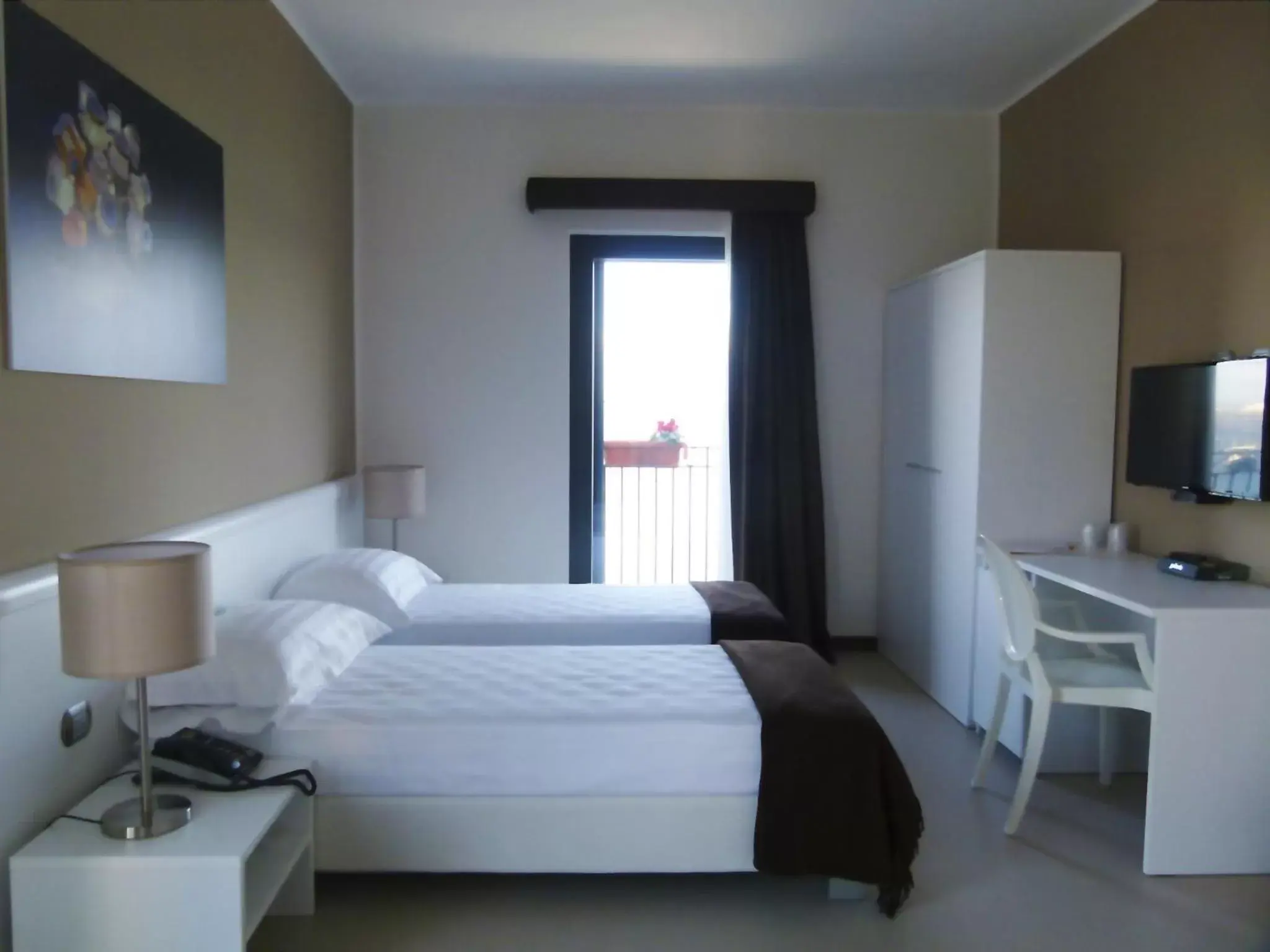 Bedroom, Bed in Albergo Del Sole